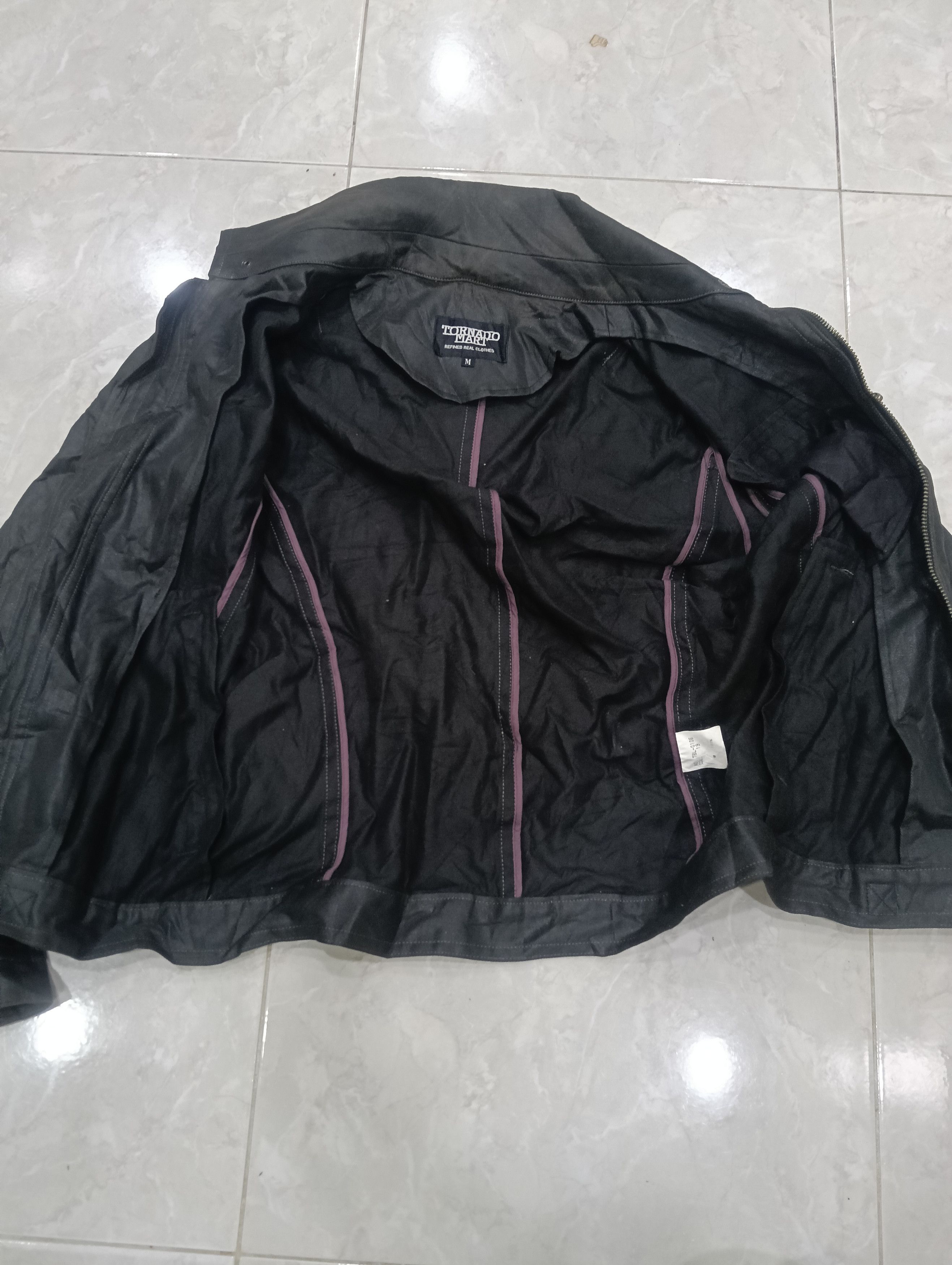 Tornado Mart Vintage Tornado Mart Leather Rider Jacket Size US M / EU 48-50 / 2 - 6 Thumbnail