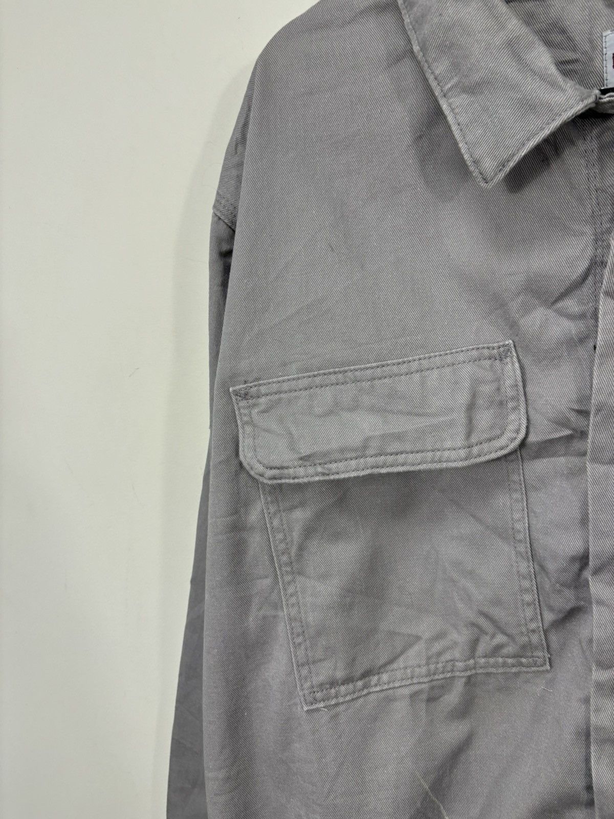Carhartt Vintage Carhartt FR Gray USA Workwear Boxy Cropped Jacket Size US XL / EU 56 / 4 - 6 Thumbnail
