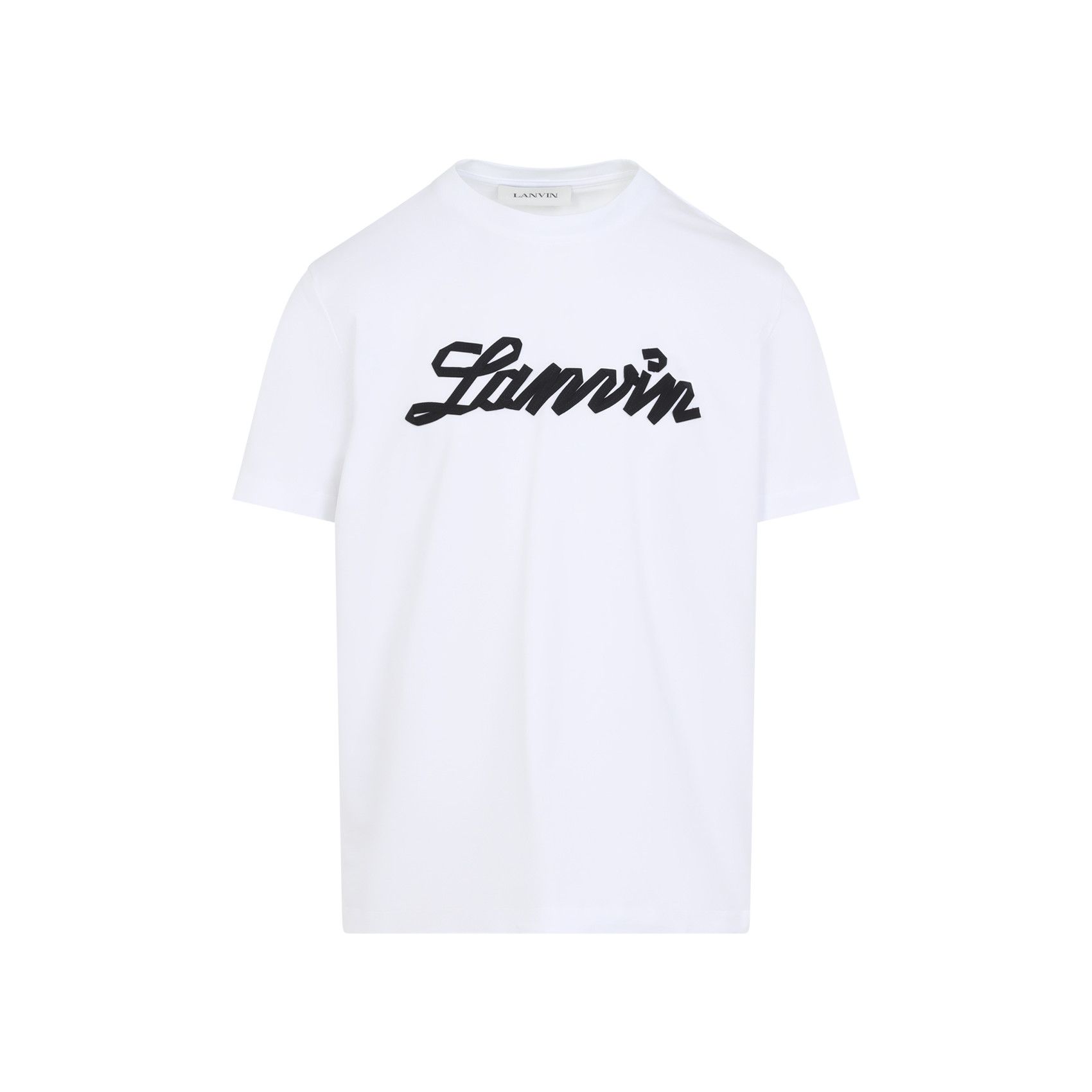 Lanvin Lanvin Embroidered Logo T-Shirt Size US L / EU 52-54 / 3 - 1 Thumbnail