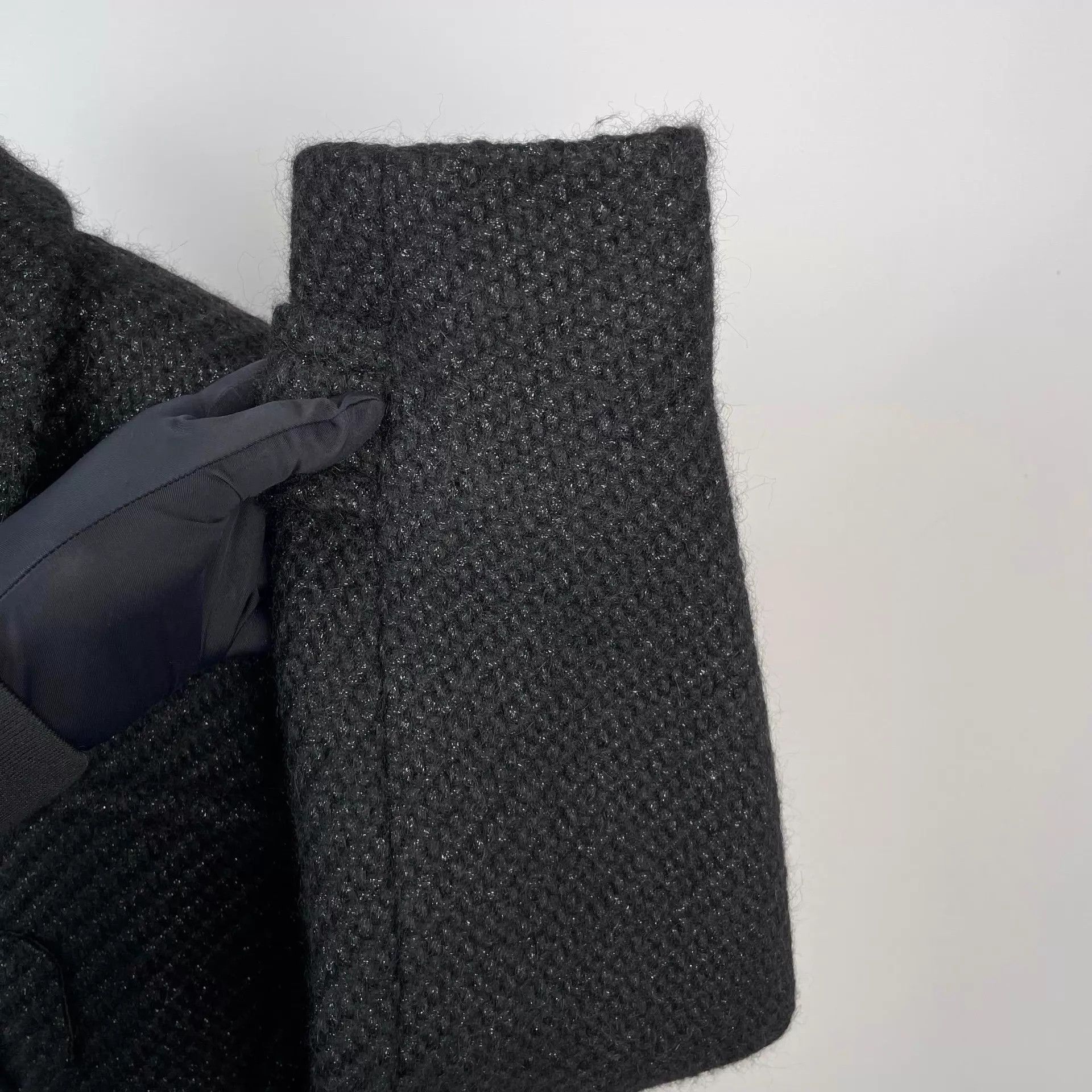 Chanel Chanel 21B Black Hooded Preppy Wool Horn Button Jacket 38 Size S / US 4 / IT 40 - 9 Thumbnail