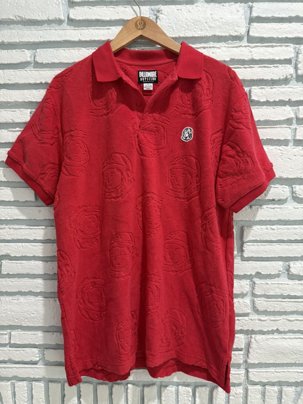Billionaire Boys Club Billionaire Boys Club Gravity Terry Cloth Polo Shirt Size US L / EU 52-54 / 3 - 2 Thumbnail