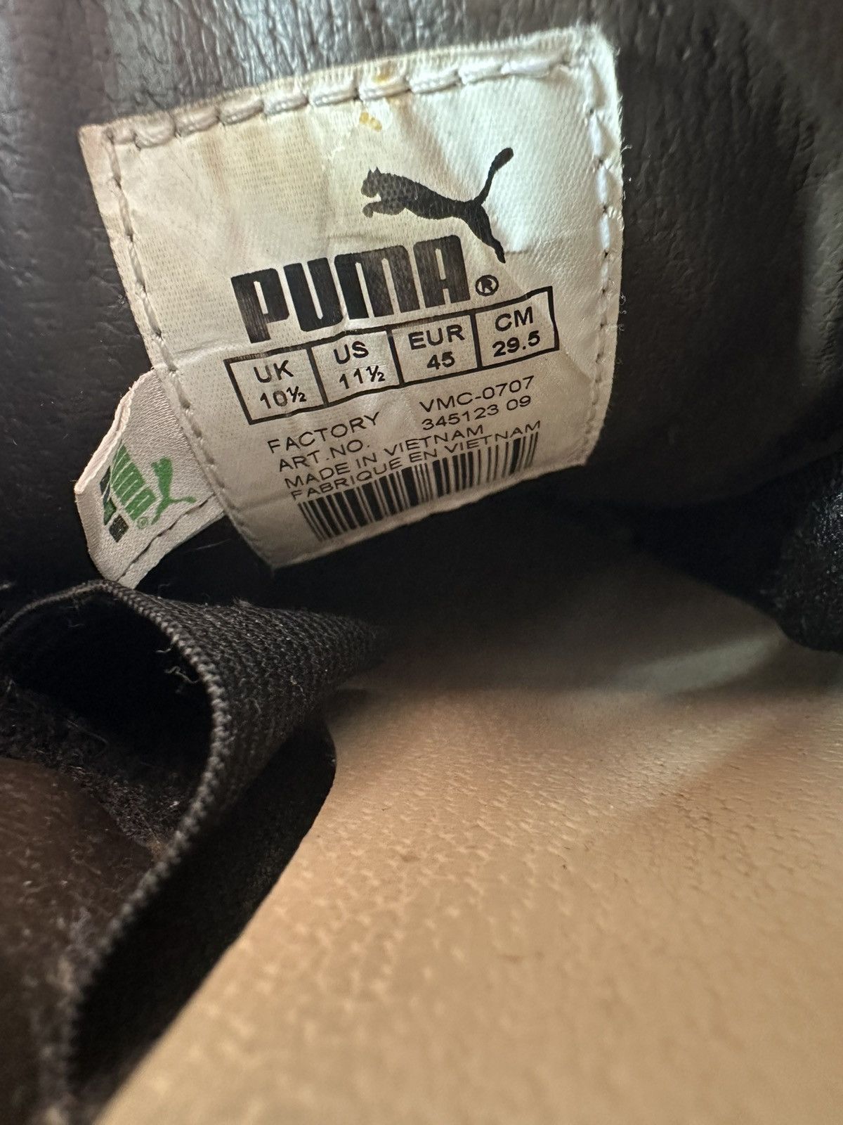 Puma Puma Amoko (2007) brown leather sneakers budoka satori Size US 12 / EU 45 - 7 Thumbnail