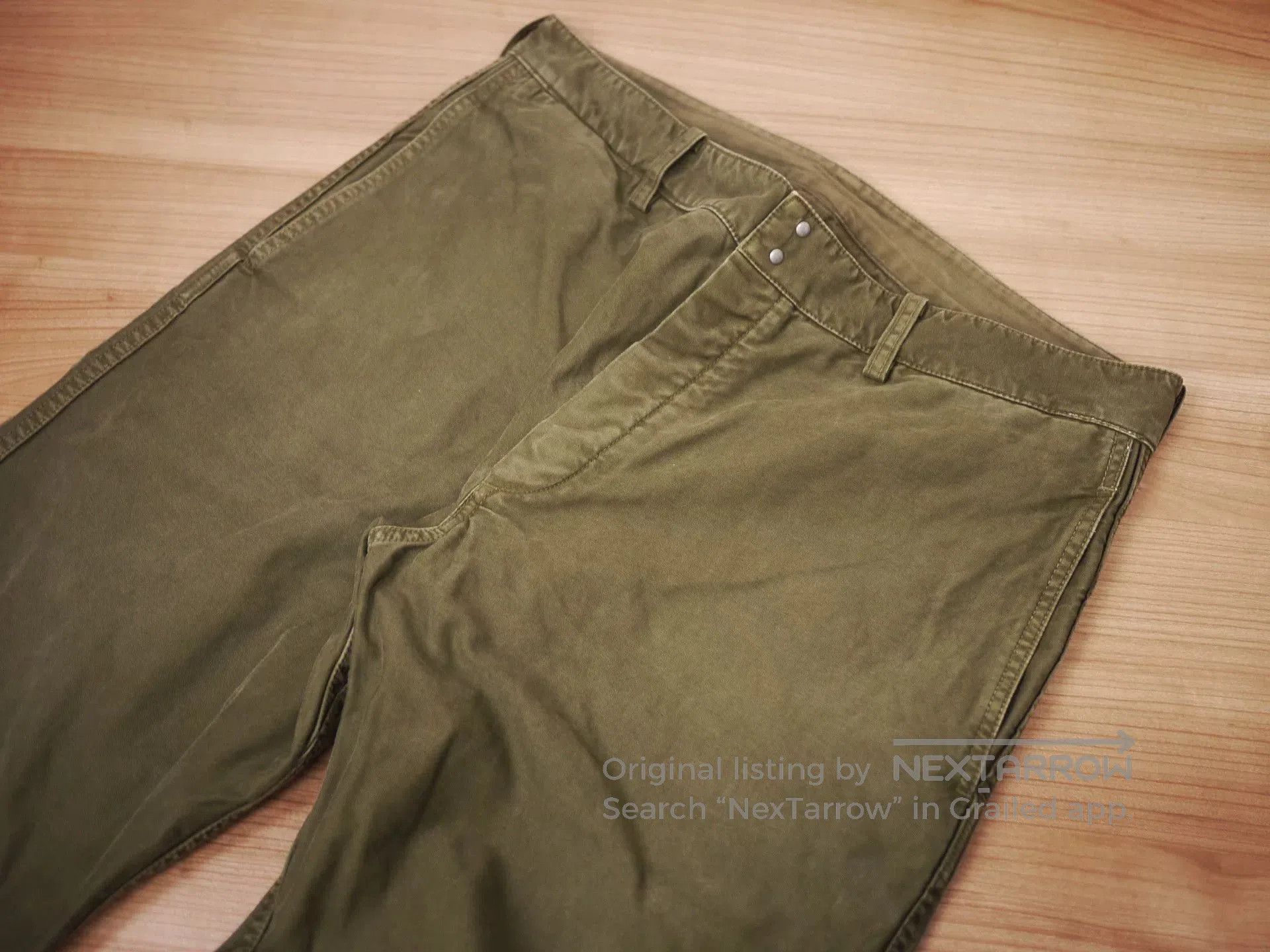 Visvim visvim pastoral pants olive green chinos. Size US 44 / EU 60 - 3 Thumbnail