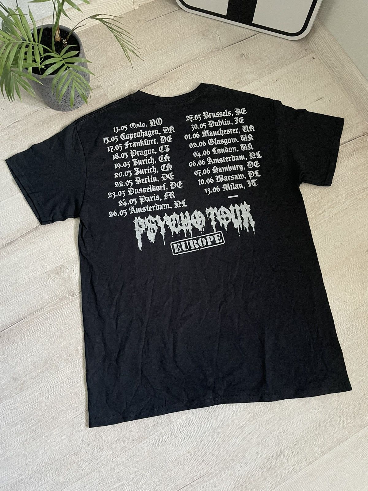 Designer Rare Don Toliver Psycho Tour Rap Tee Europe Metro Boomin y2k Size US M / EU 48-50 / 2 - 6 Thumbnail