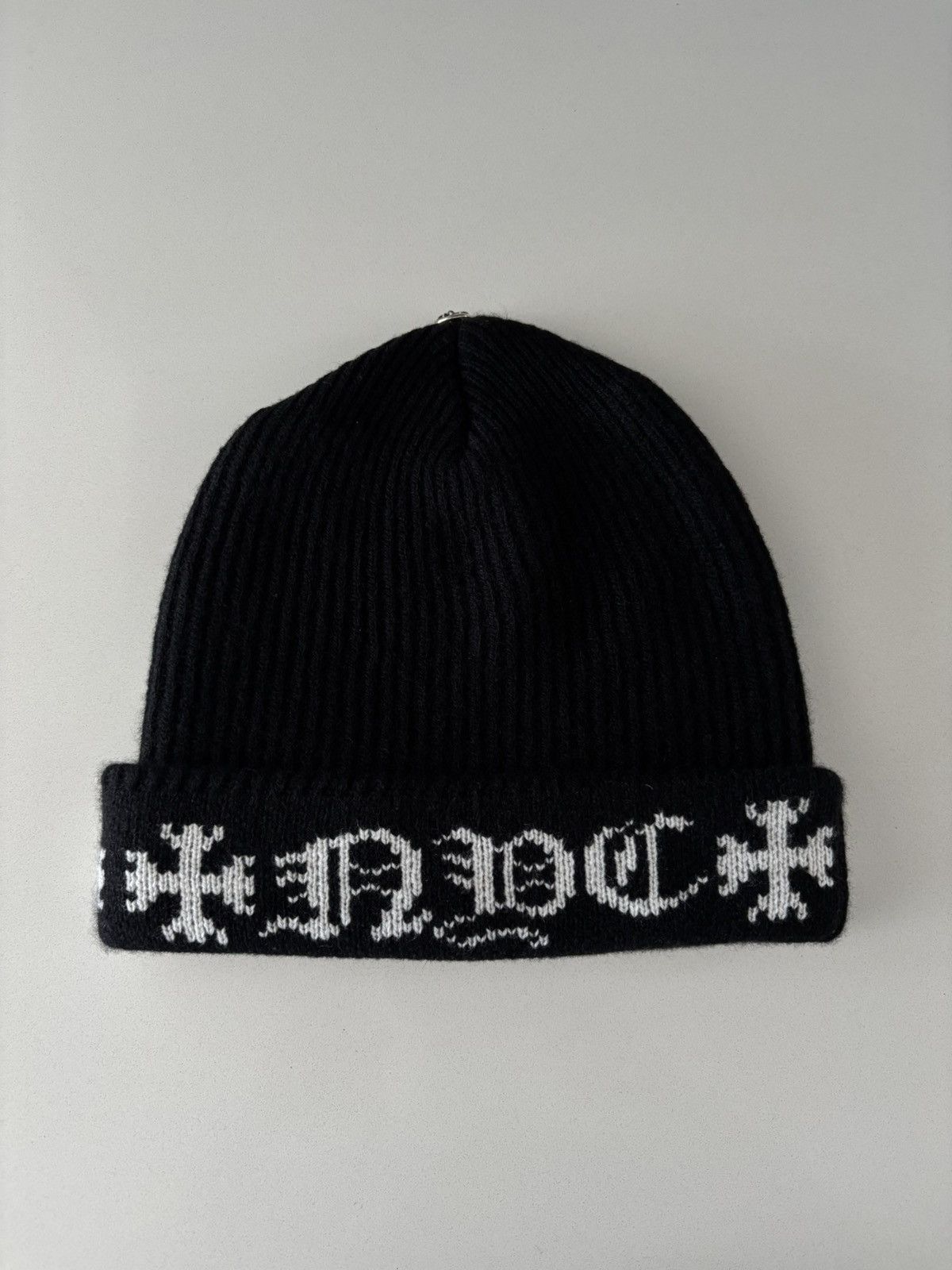 Chrome Hearts Chrome Hearts Big Daddy Cashmere Beanie NYC Size ONE SIZE - 1 Thumbnail