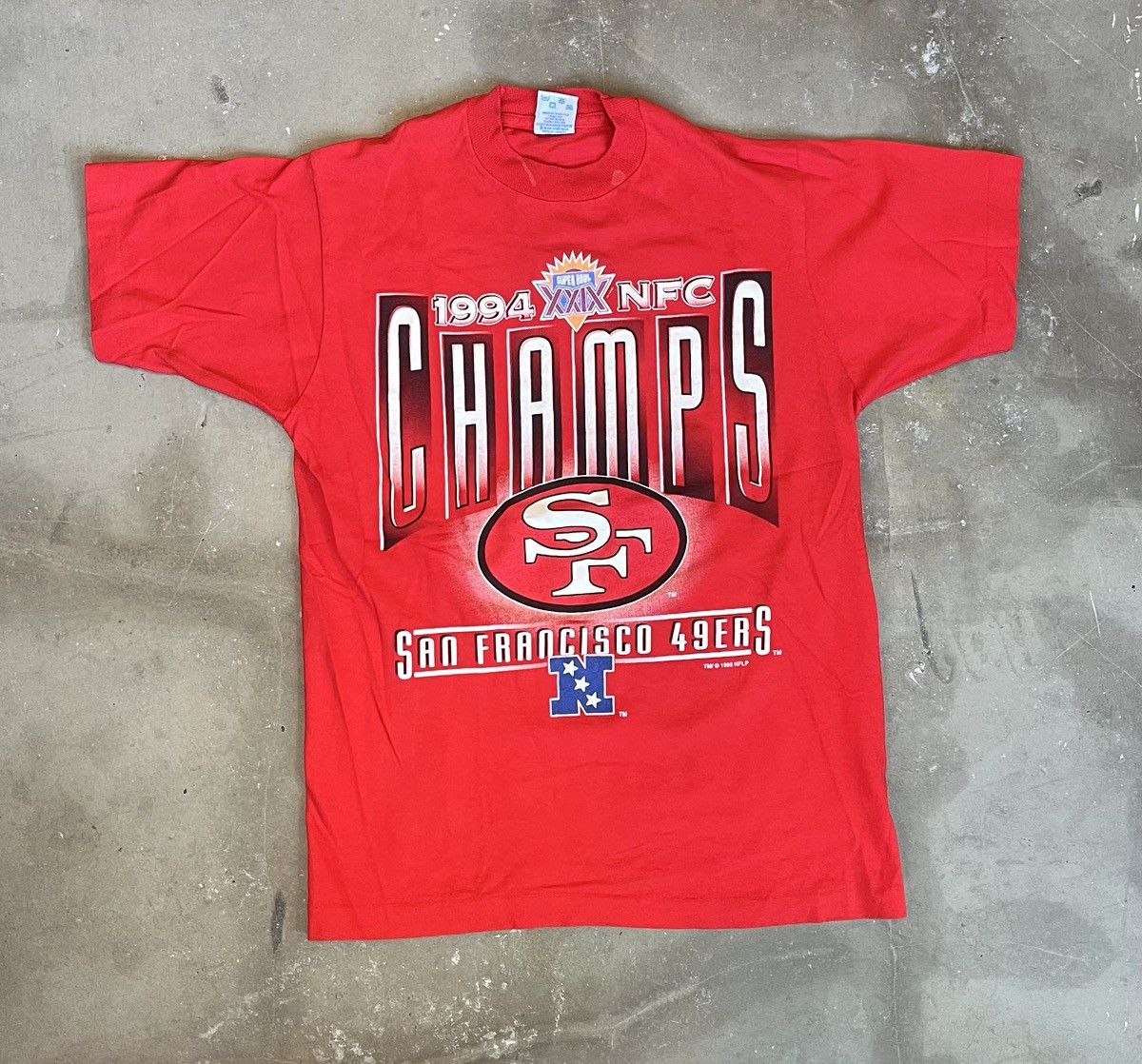 Salem Sportswear VINTAGE 49ERS T-SHIRT Super Bowl champs exclusive Size US M / EU 48-50 / 2 - 1 Thumbnail
