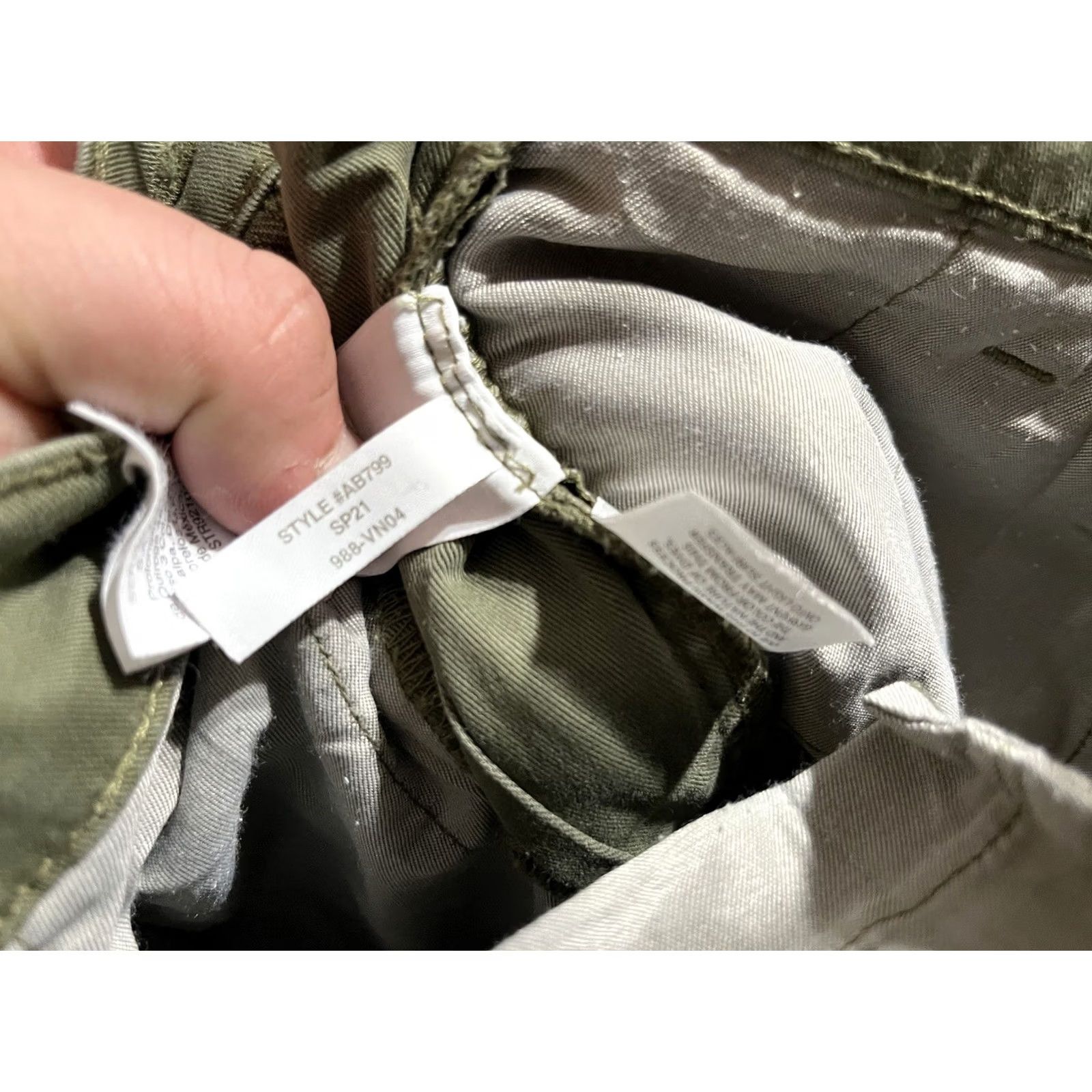 J.Crew J Crew Pants Women’s Size 28T Green Straight Leg Chino Casual Preppy Vintage Size 28" / US 6 / IT 42 - 7 Thumbnail
