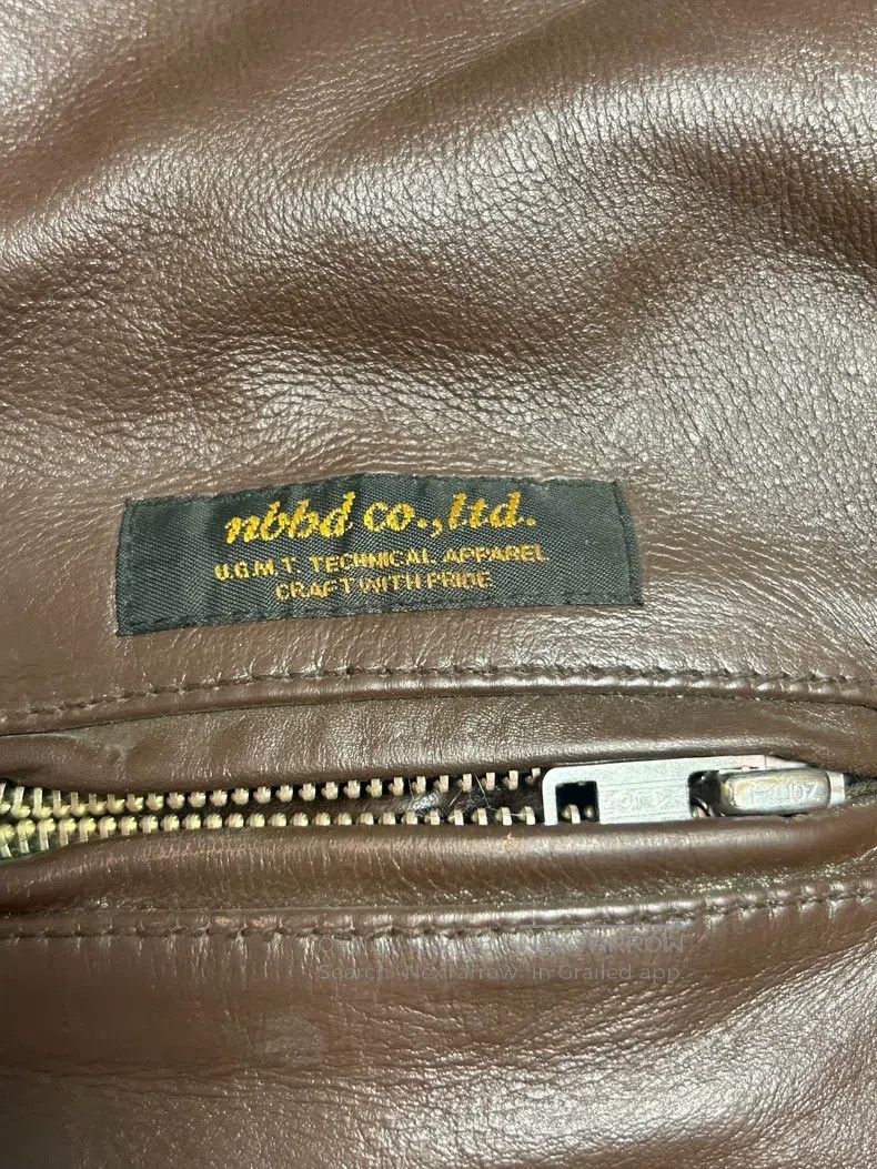 Neighborhood Neighborhood Leather Jacket Size US S / EU 44-46 / 1 - 3 Thumbnail