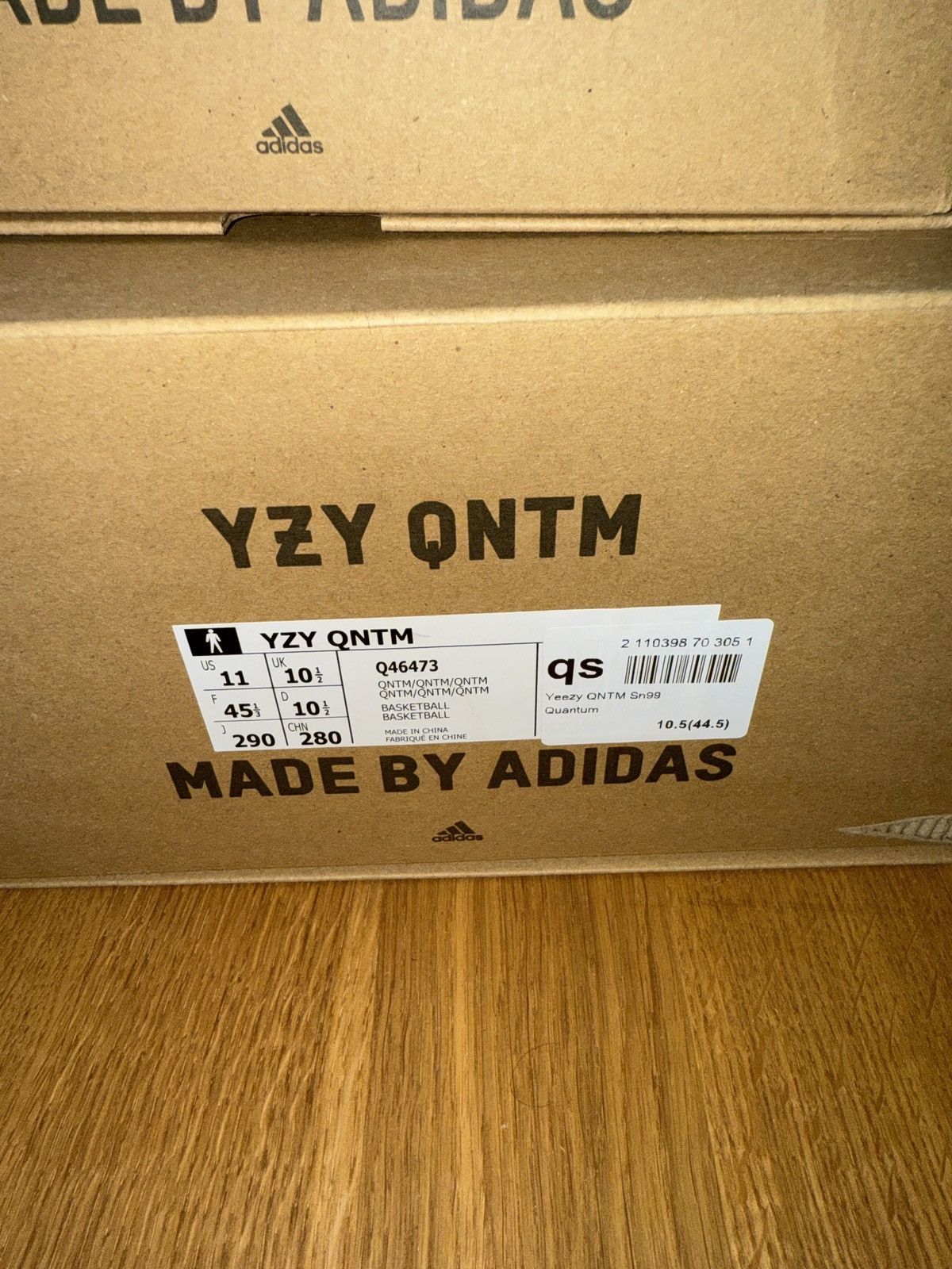 Adidas × Yeezy Yeezy QNTM lifestyle Size US 11 / EU 44 - 4 Thumbnail