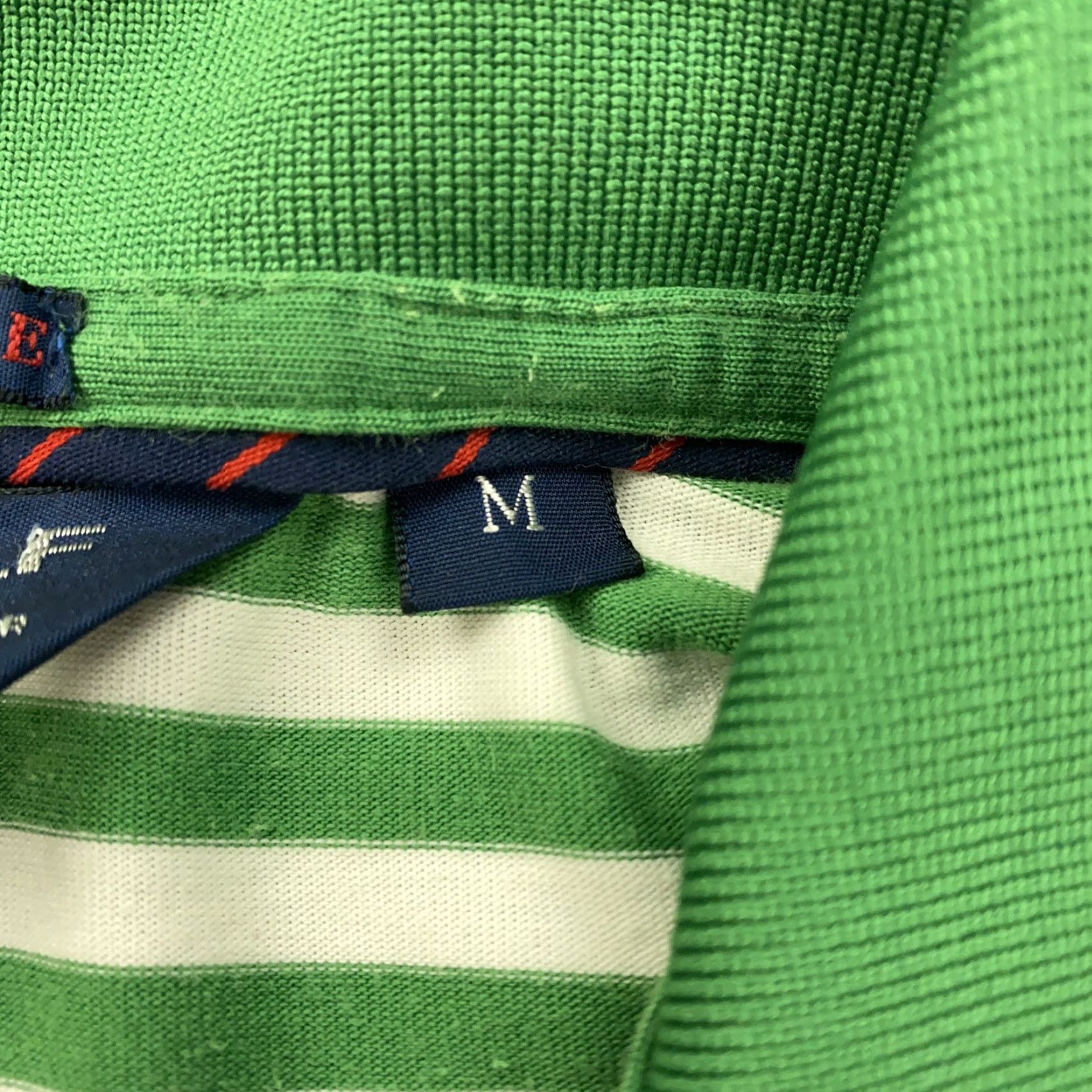 Polo Ralph Lauren Polo Golf Ralph Lauren Shirt Mens Medium Green White Striped Performance Pro Fit Golf Size US M / EU 48-50 / 2 - 6 Thumbnail