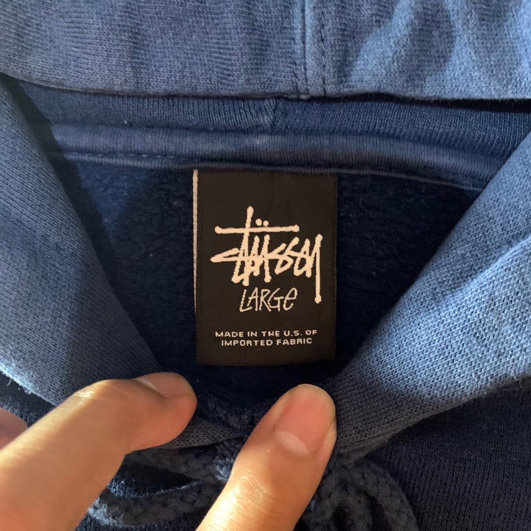 Stussy Stussy vintage hoodie streetwear Size US L / EU 52-54 / 3 - 3 Thumbnail