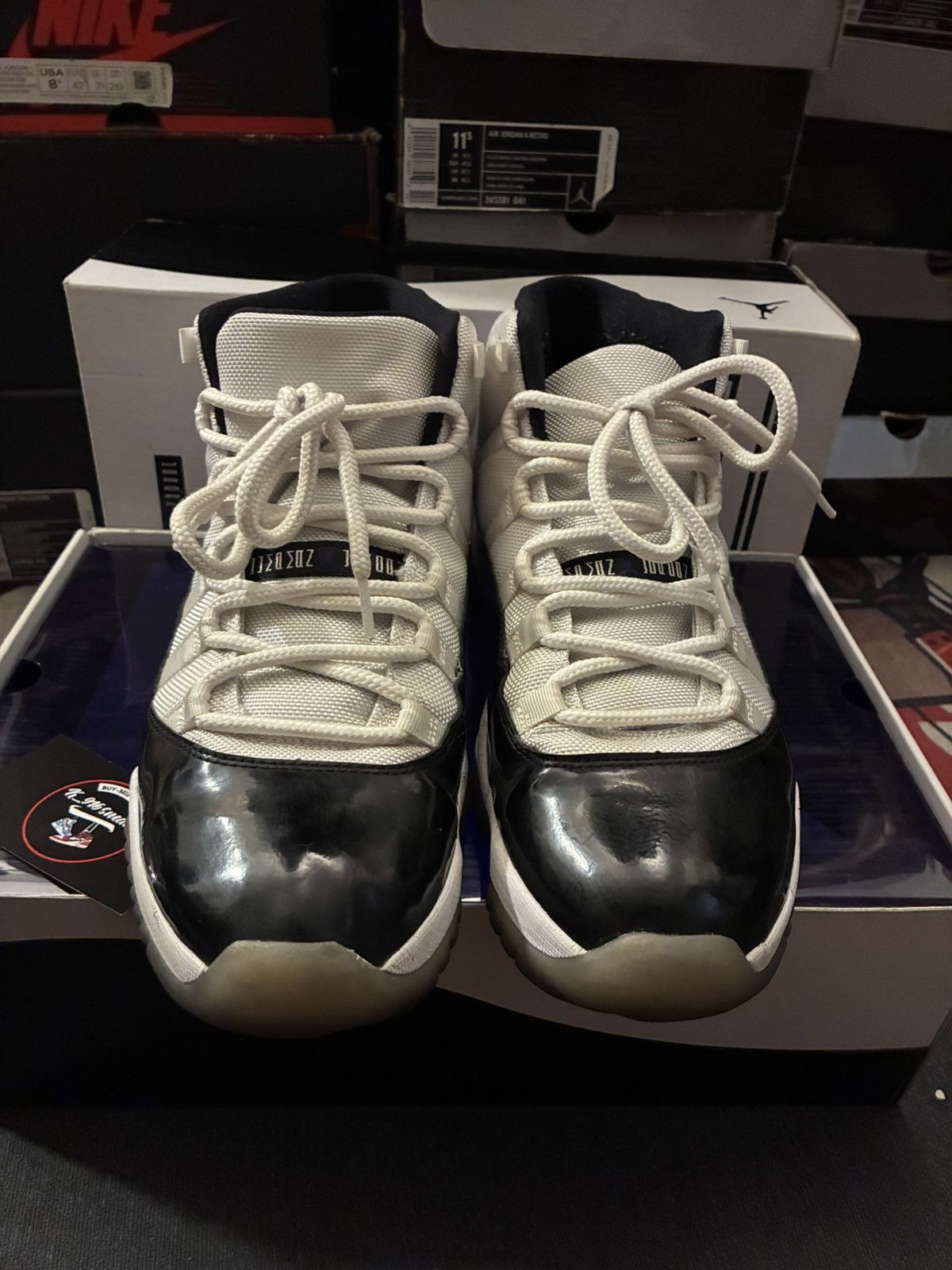 Jordan Brand Jordan 11 Concord 2011 Size US 11.5 / EU 44-45 - 4 Thumbnail