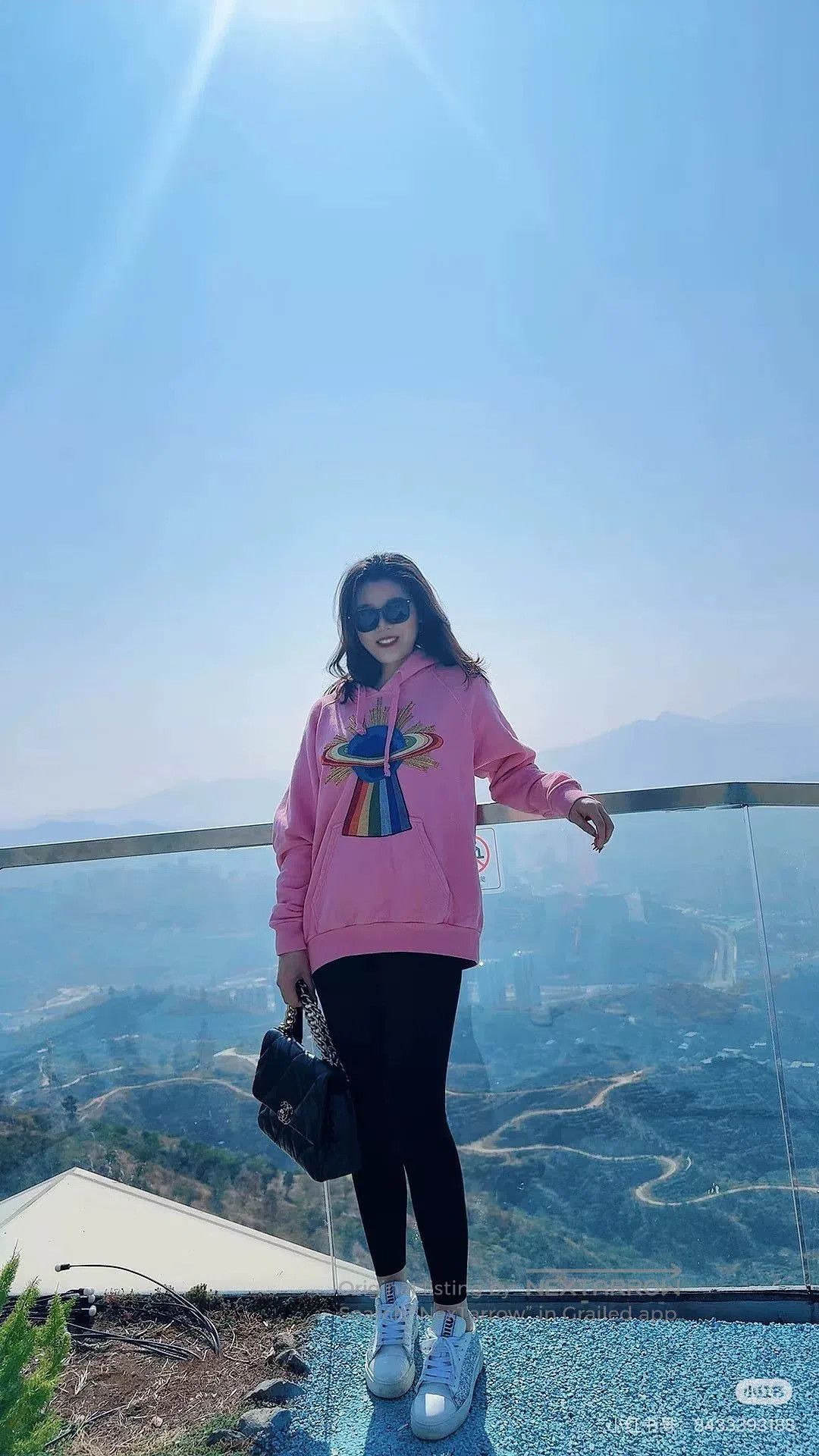 Gucci Gucci Pink Planet Embroidery Hoodie. Size S / US 4 / IT 40 - 7 Thumbnail