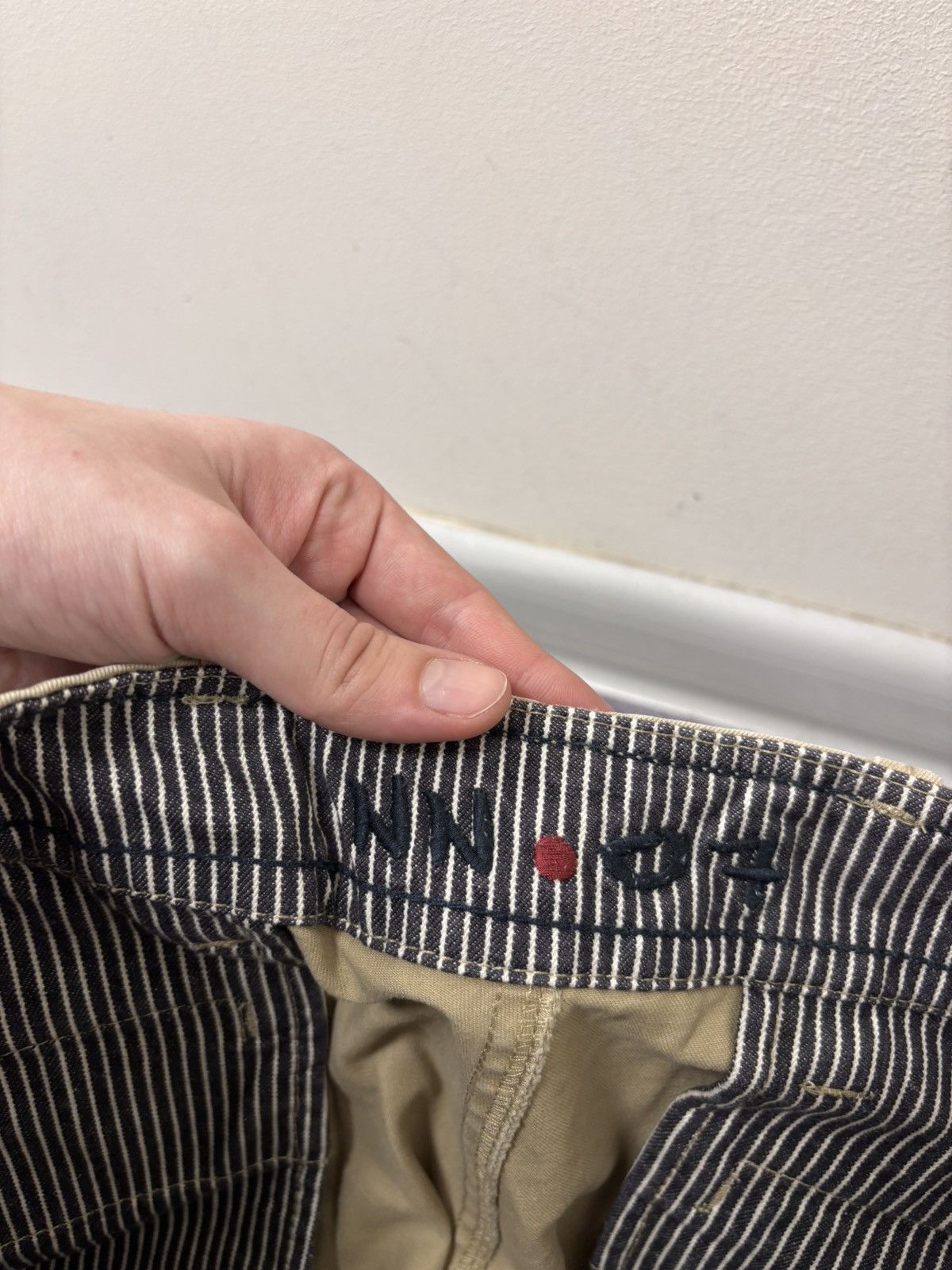 NN07 NN07 No Nationality Simon Men’s Beige Chino Pants Trousers Size US 32 / EU 48 - 11 Thumbnail
