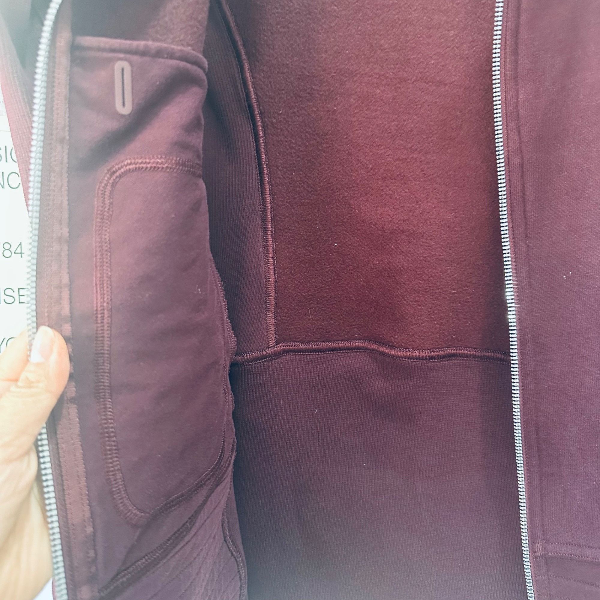 Lululemon ⭐Lululemon Radiant II Full Zip Jacket Women's Sz 6 Cotton Fl Size M / US 6-8 / IT 42-44 - 9 Thumbnail