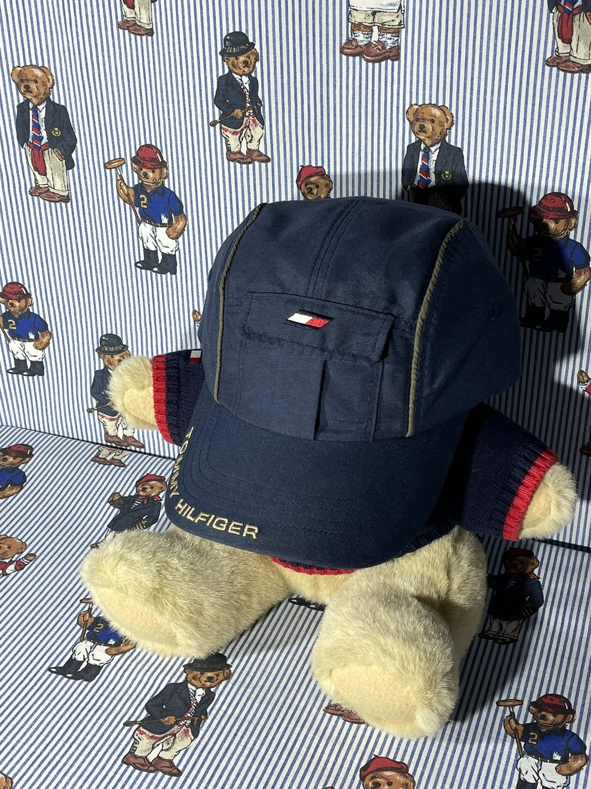 Tommy Hilfiger × Vintage Cap Tommy Hilfiger Athletics Size ONE SIZE - 3 Thumbnail