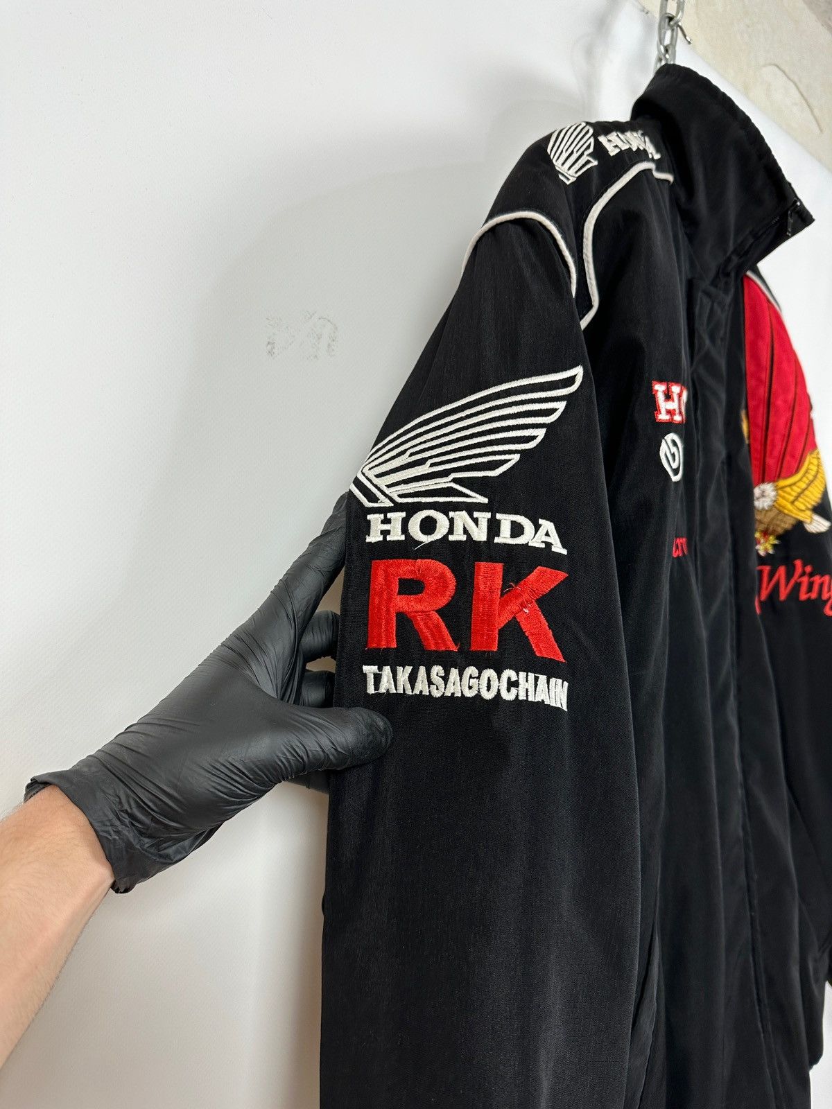 Honda Vintage Honda Gold Wing Racing F1 Snap On Jacket Size US M / EU 48-50 / 2 - 17 Thumbnail