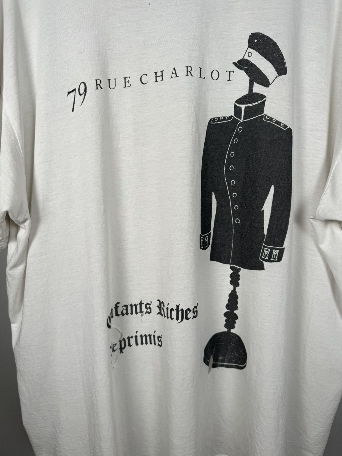 Enfants Riches Deprimes RARE🚭 SS2020 CANCELLED MISPRINT "DEPRIMIS" STORE OPENING TEE Size US XL / EU 56 / 4 - 18 Thumbnail