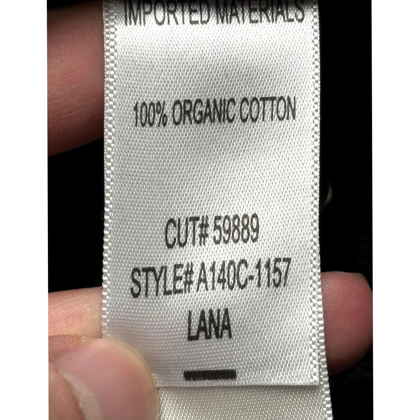 Agolde VINTAGE? No. AGOLDE Lana High-Rise Straight Jeans Washed Black Womens Size 33X30 Size 24" / US 00 / IT 34 - 4 Thumbnail