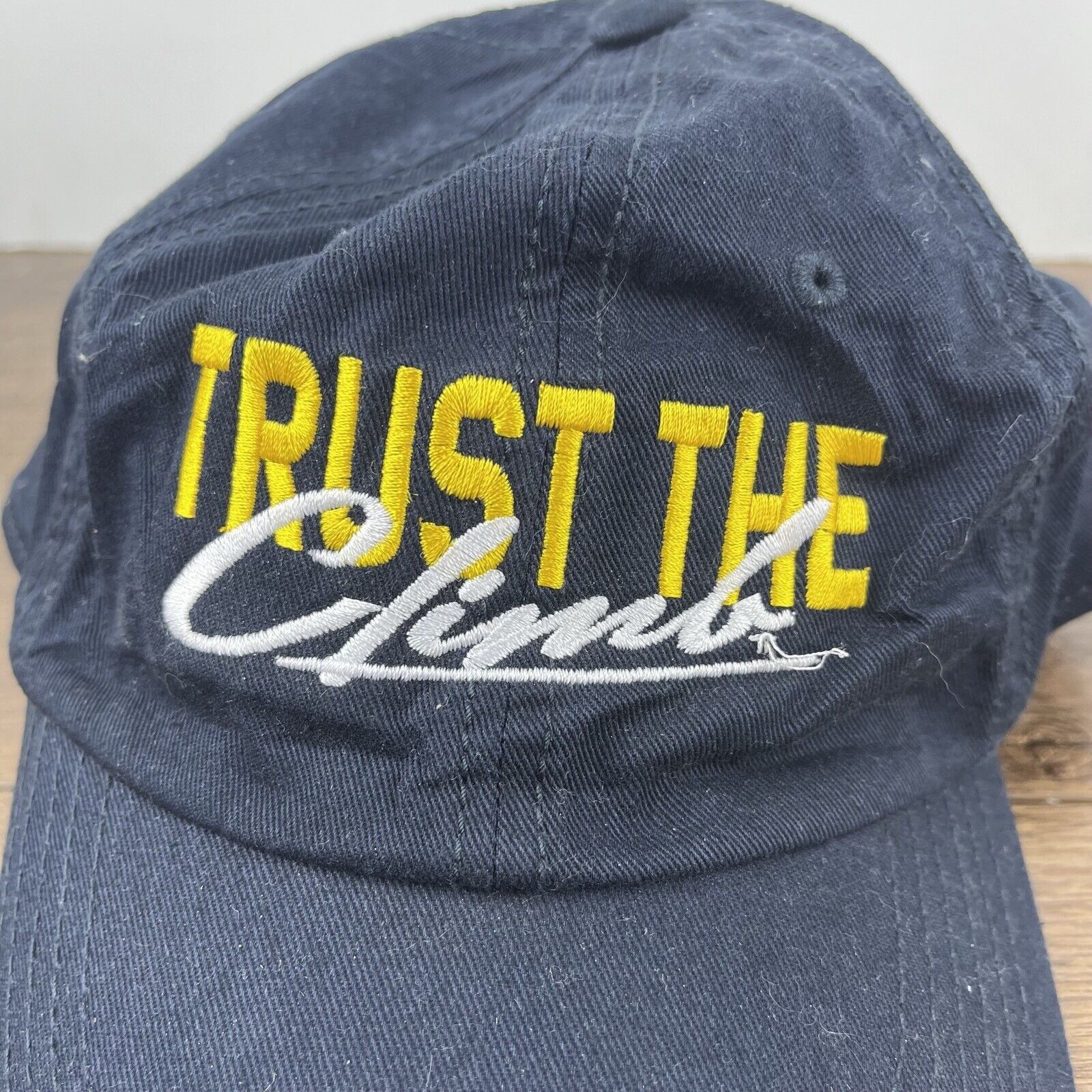 Other Wets Virginia Hat Trust the Climb Hat Blue Adjustable Hat Bl Size ONE SIZE - 7 Thumbnail