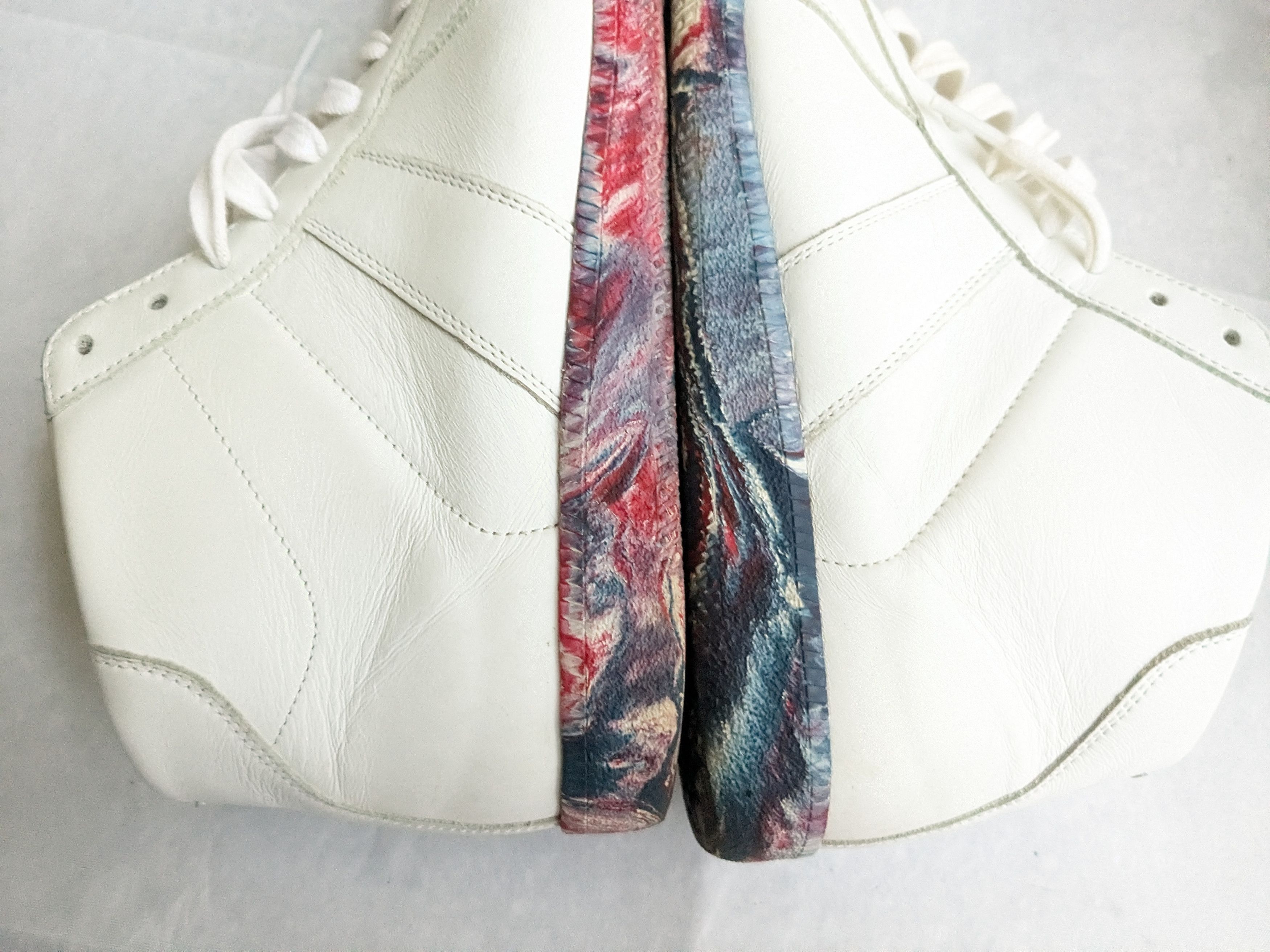 Maison Margiela Maison Margiela Replica GAT White 9 42 High Tops Rainbow Size US 9 / EU 42 - 11 Thumbnail