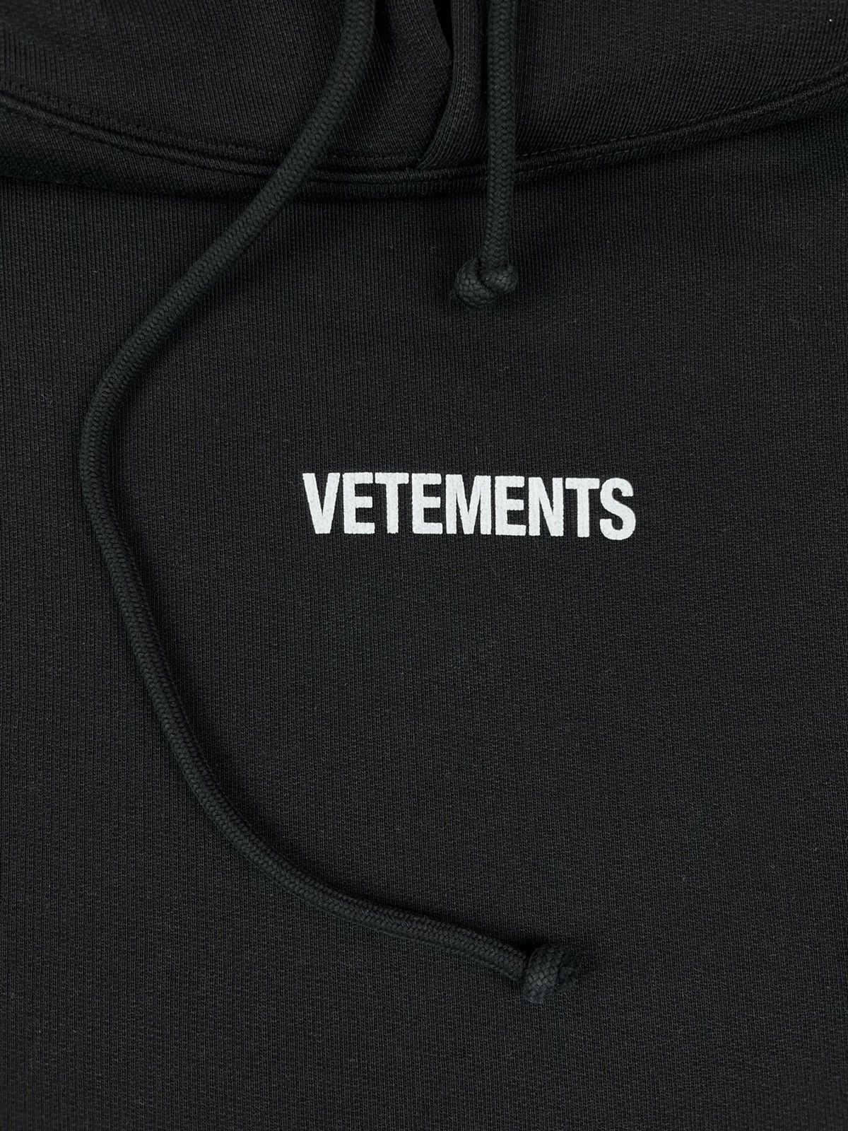 Vetements SS22 Vetements Translation Label Side Tag Logo Hoodie Black Size US L / EU 52-54 / 3 - 3 Thumbnail