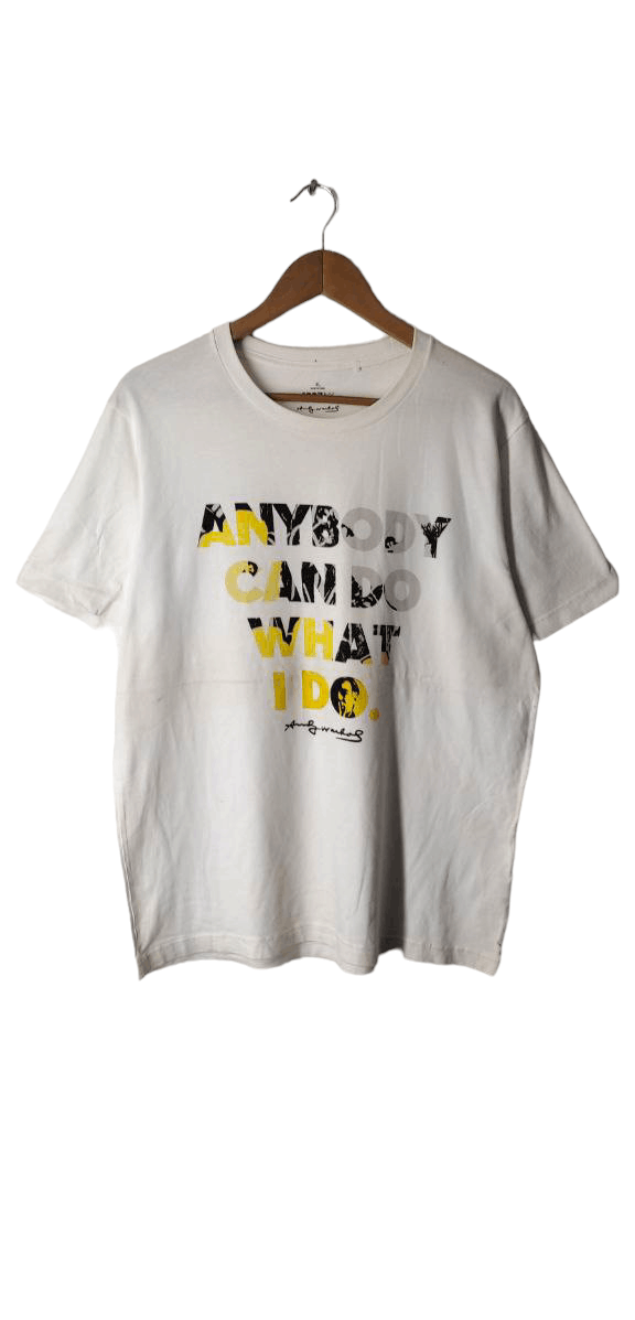 Andy Warhol ANDY WARHOL DO WHAT U DO POP ART TEE Size US XL / EU 56 / 4 - 1 Thumbnail