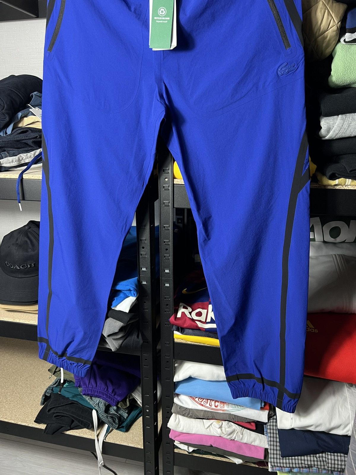 Lacoste 💙 NWT Lacoste Sport Track Pants Blue Regular Fit Size Xs-S Size US 29 - 7 Thumbnail