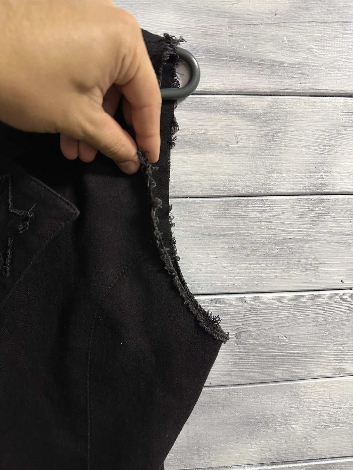Designer × Japanese Brand Rare Denim Vest ViXXSin Avant-Garde Japan Style. Size L / US 10 / IT 46 - 6 Thumbnail