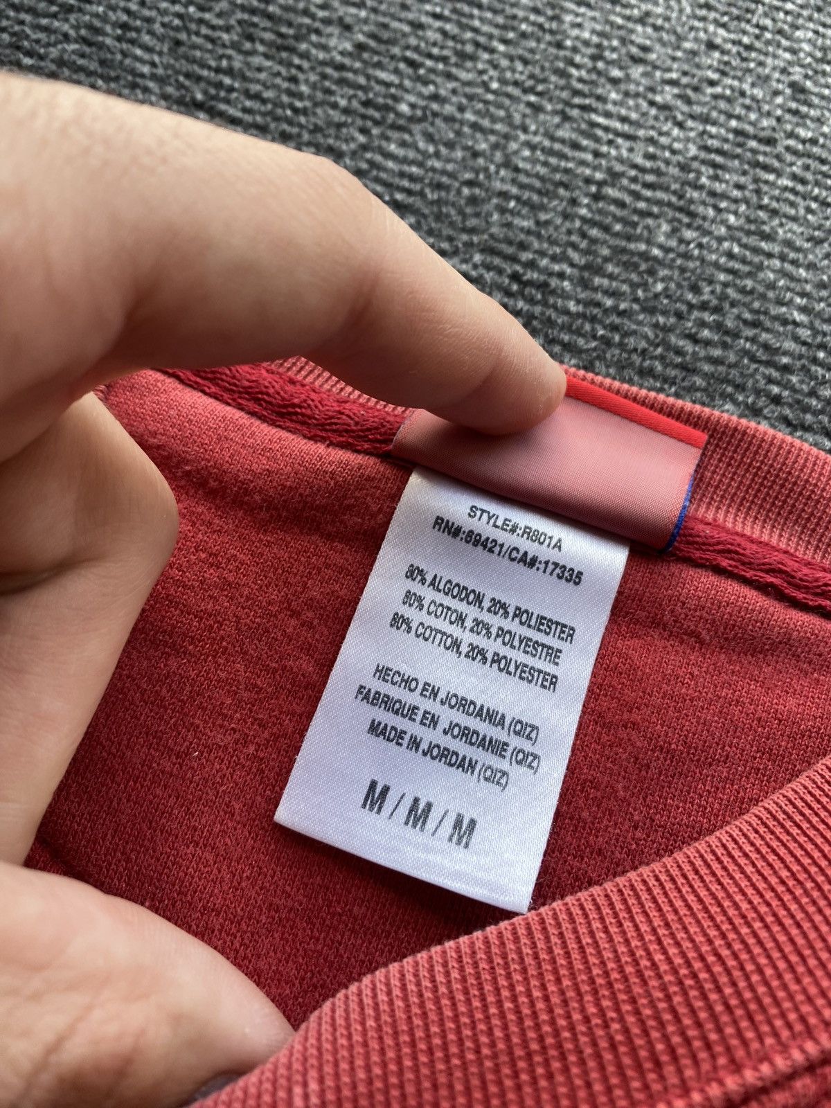 Reebok 🔥Reebok 49ers San Francisco Red Sweatshirt Size US M / EU 48-50 / 2 - 5 Thumbnail