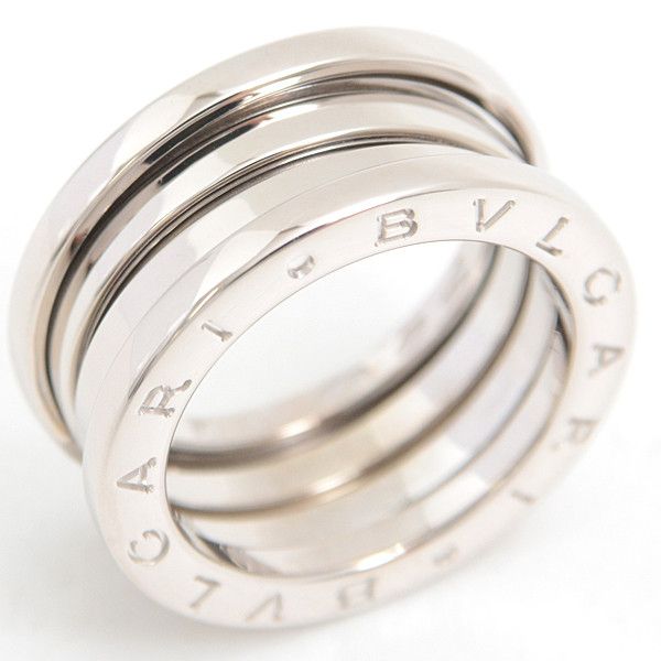 Bvlgari Bvlgari Bvlgari B-ZERO1 Ring 750WG White Gold Metal Ring 76009 in Great Condition Size ONE SIZE - 1 Thumbnail