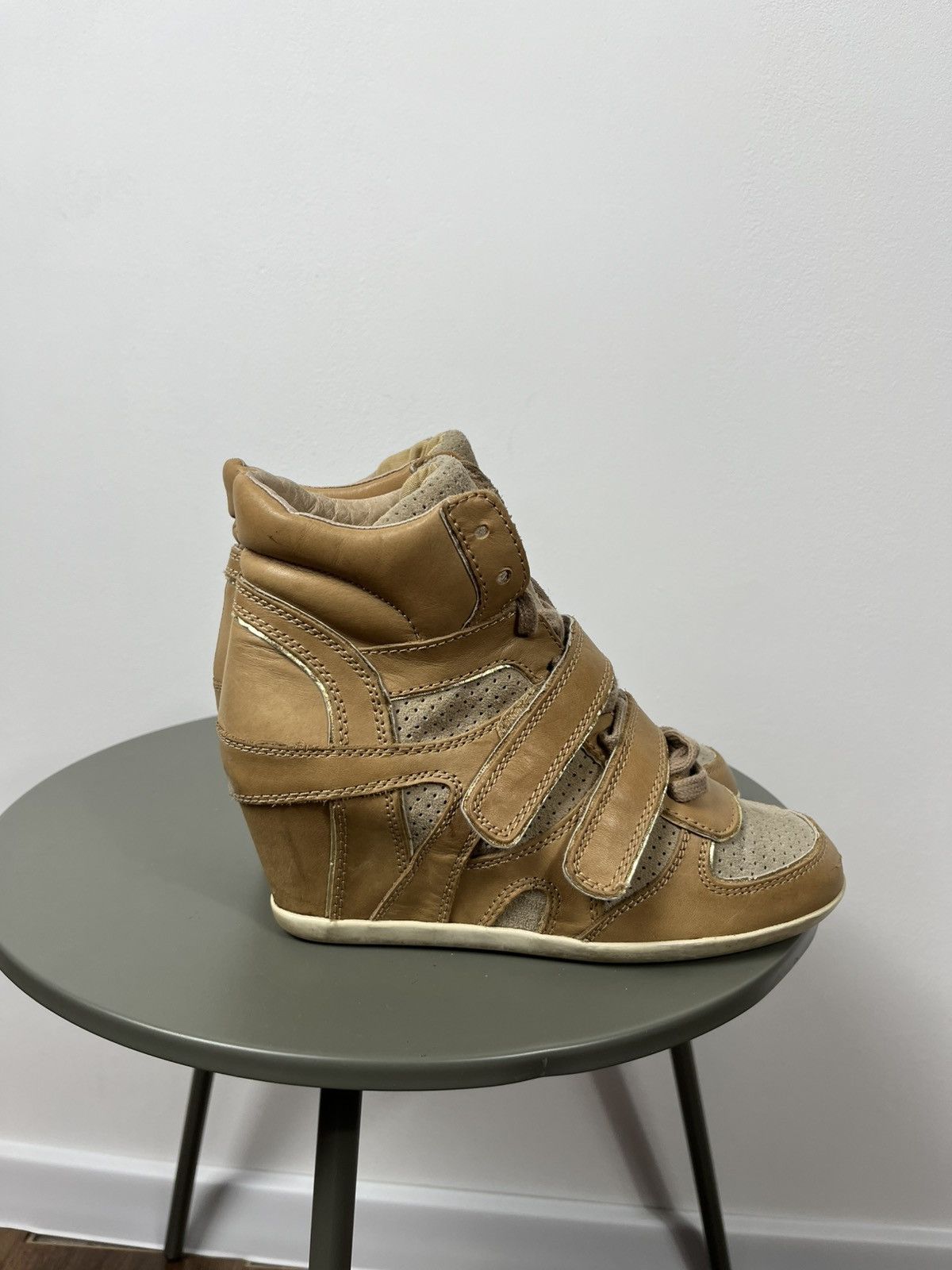 ASH Vintage ASH wedge sneakers beige brown size 40 Size US 9 / IT 39 - 11 Thumbnail