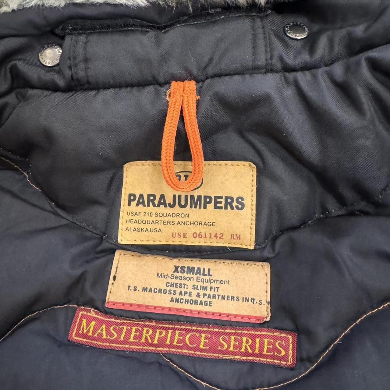 Parajumpers Parajumpers Masterpiece Parka Coat XS Goose Down Jacket Size XS / US 0-2 / IT 36-38 - 3 Thumbnail