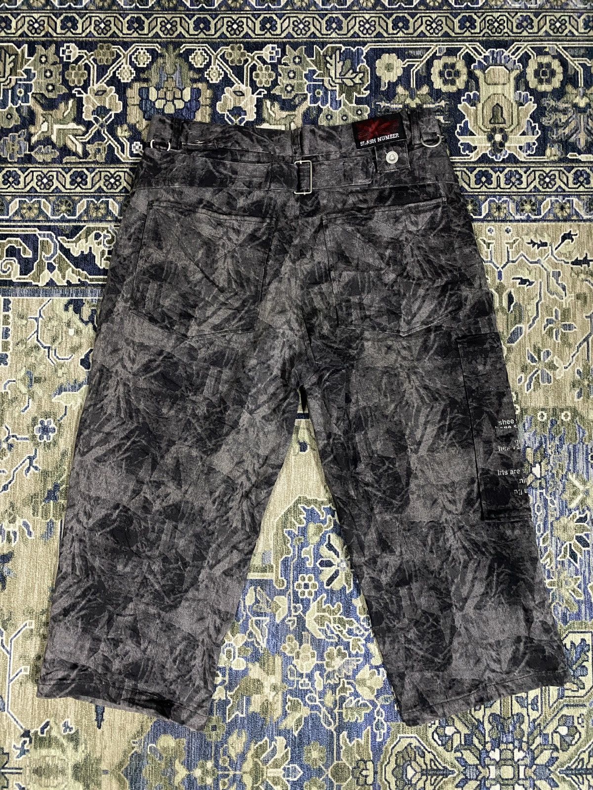 Vintage Slash Number 3 Quarter Pants Size US 30 / EU 46 - 6 Thumbnail