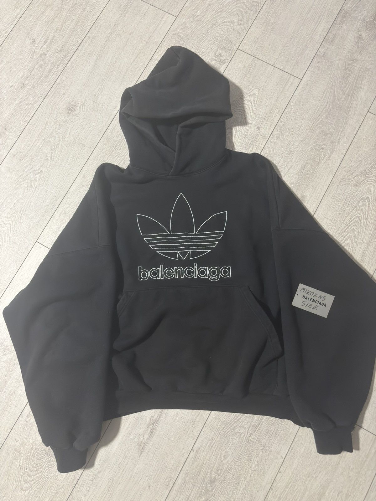 Balenciaga Balenciaga Adidas Hoodie Size US M / EU 48-50 / 2 - 1 Thumbnail