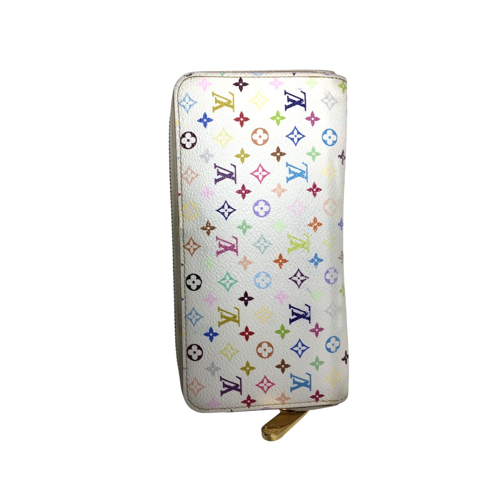 Louis Vuitton Murakami Monogram International Wallet White