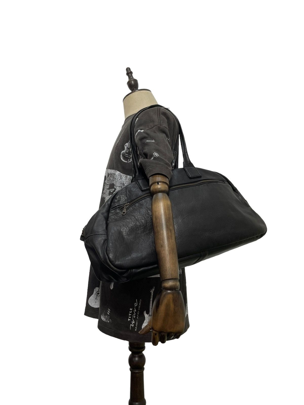 Genuine Leather Full Leather Ciaopanic Standard Duffel Bag 3🟩 Size ONE SIZE - 2 Thumbnail