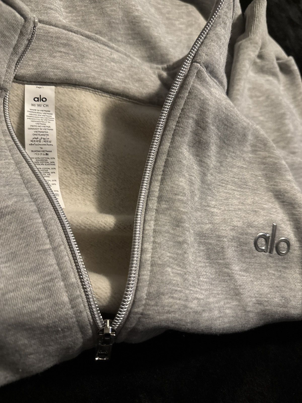 Other ALO YOGA • Accolade 1/4 Zip Pullover Athletic Heather Grey Size US M / EU 48-50 / 2 - 3 Thumbnail
