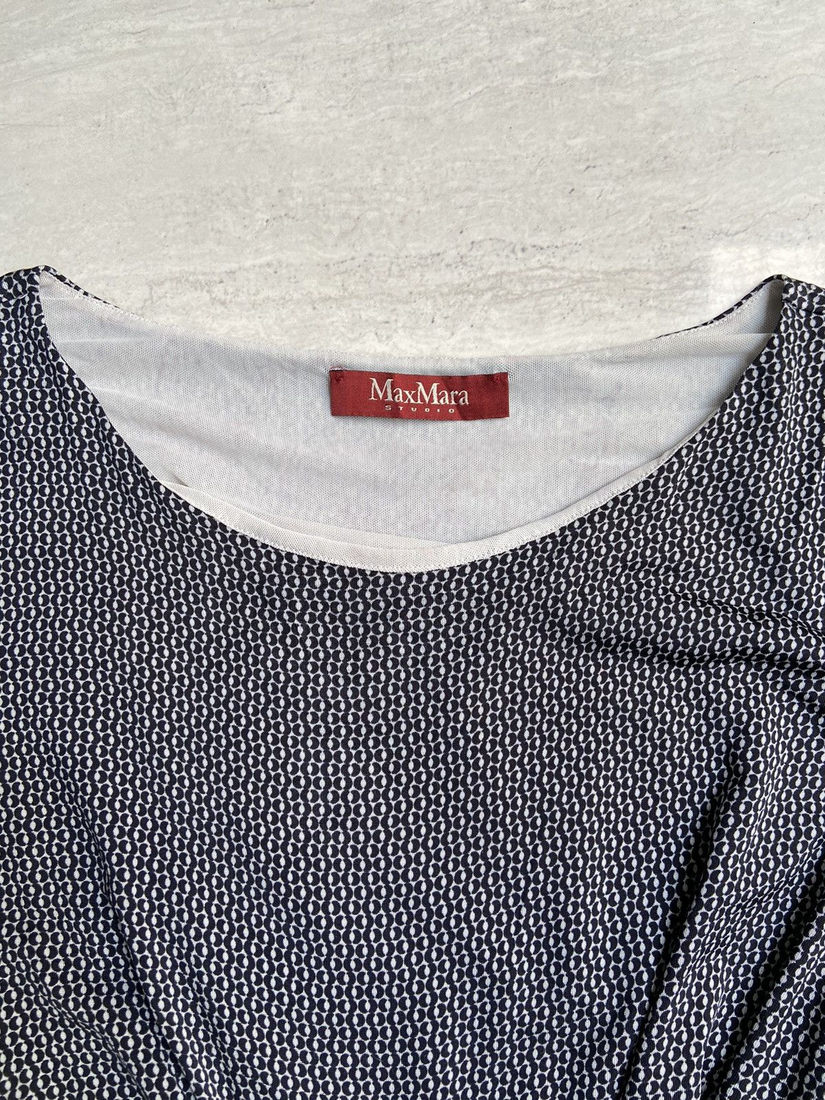 Max Mara MAX MARA STUDIO Motive T-shirt Size XXS / US 00 / IT 34 - 9 Thumbnail