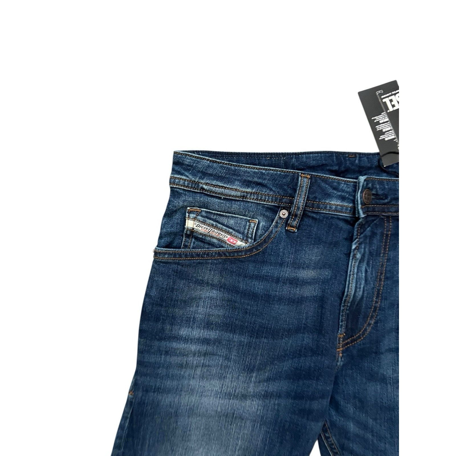 Diesel Diesel Mens Thommer Slim Fit Jeans RB062 Blue Size 32/32 Size US 32 / EU 48 - 5 Thumbnail