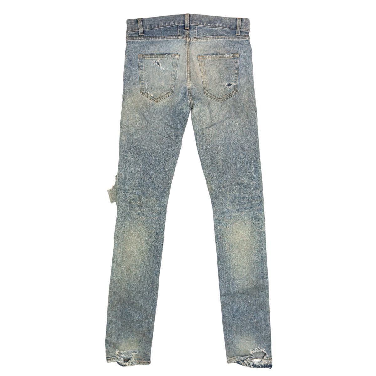 Saint Laurent Paris SAINT LAURENT PARIS FW15 CRASH D02 DENIM Size US 29 - 3 Thumbnail