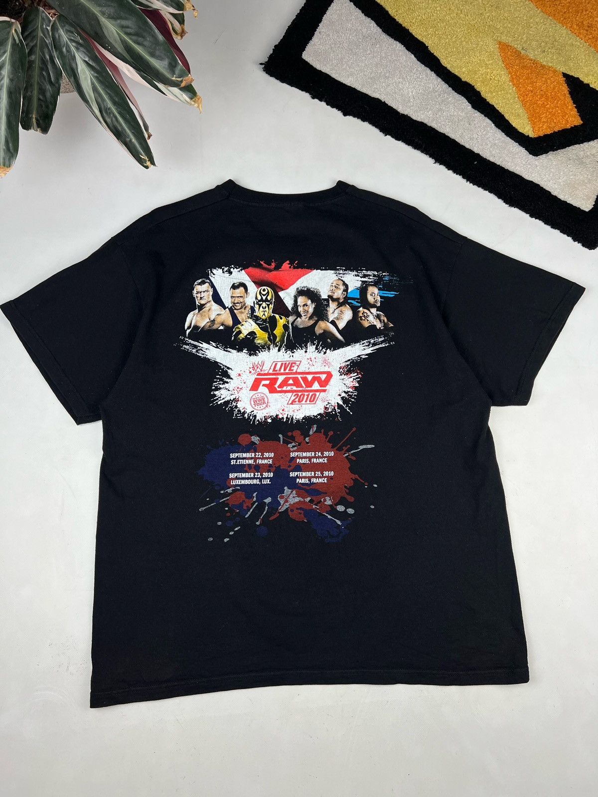 Vintage × WWE × WWF WWE The Raw 2010 Wrestling Tee vintage tshirt Size US XL / EU 56 / 4 - 2 Thumbnail
