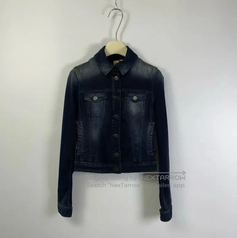 Burberry Burberry Women's Blue Denim Jacket. Size XXS / US 00 / IT 34 - 1 Thumbnail