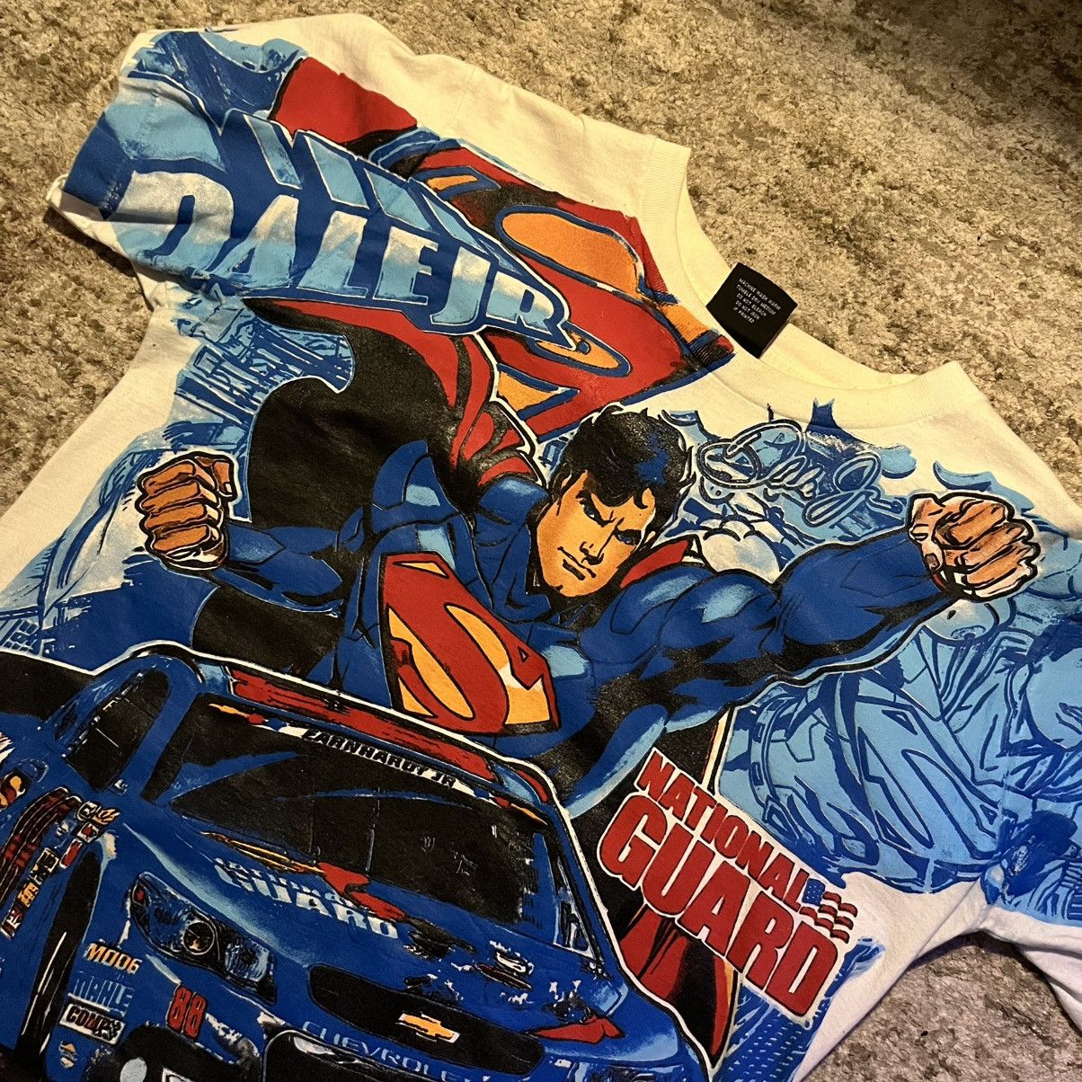 Giant 90s Superman nascar tee Size US M / EU 48-50 / 2 - 1 Thumbnail