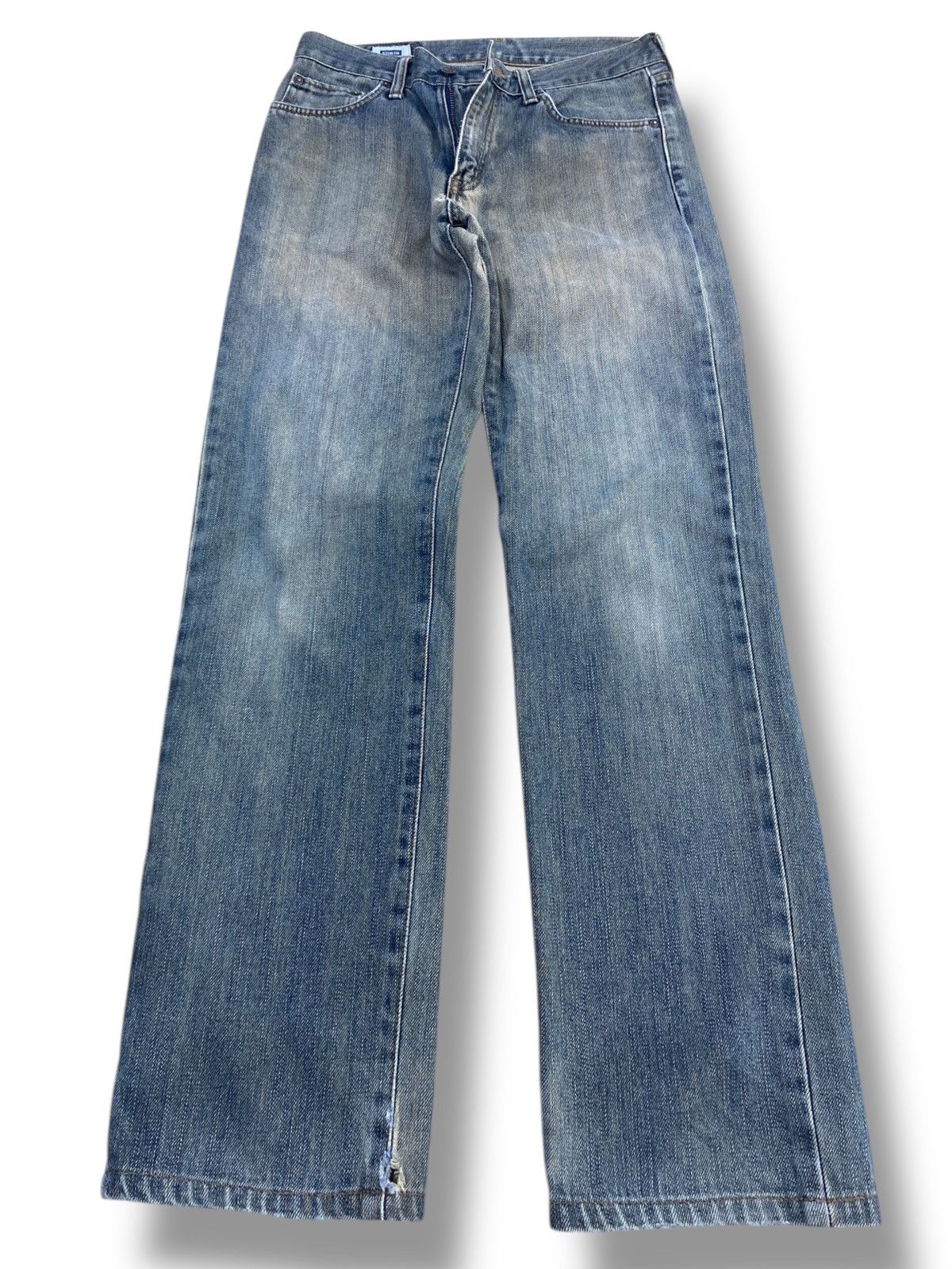 Edwin Edwin Blue Acid Wash Style Straight Cut Jeans Size US 28 / EU 44 - 1 Thumbnail