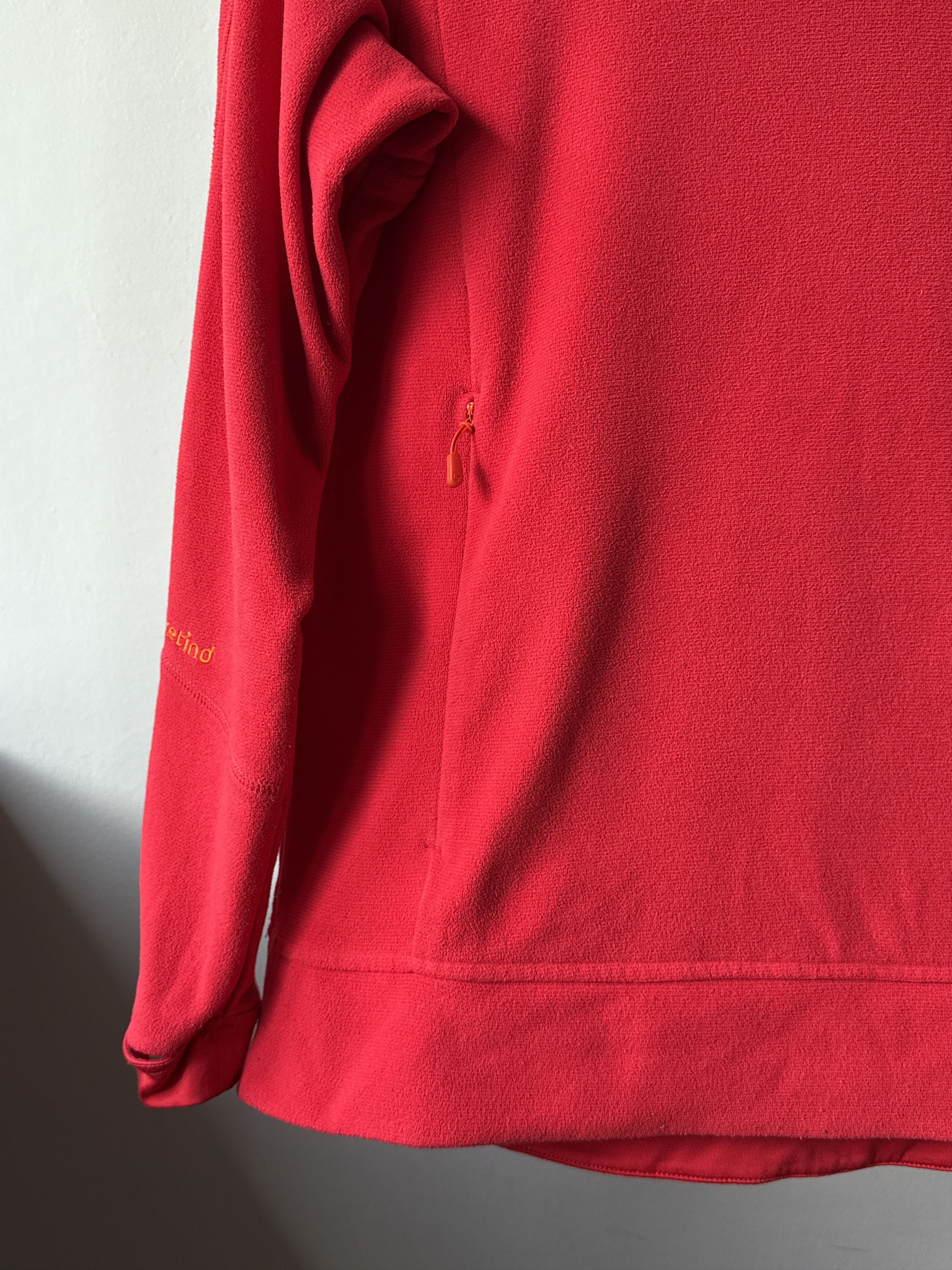 Norrona Norrona Falketind Warm1 Red Polartec Fleece Outdoor Hoodie Size M / US 6-8 / IT 42-44 - 10 Thumbnail