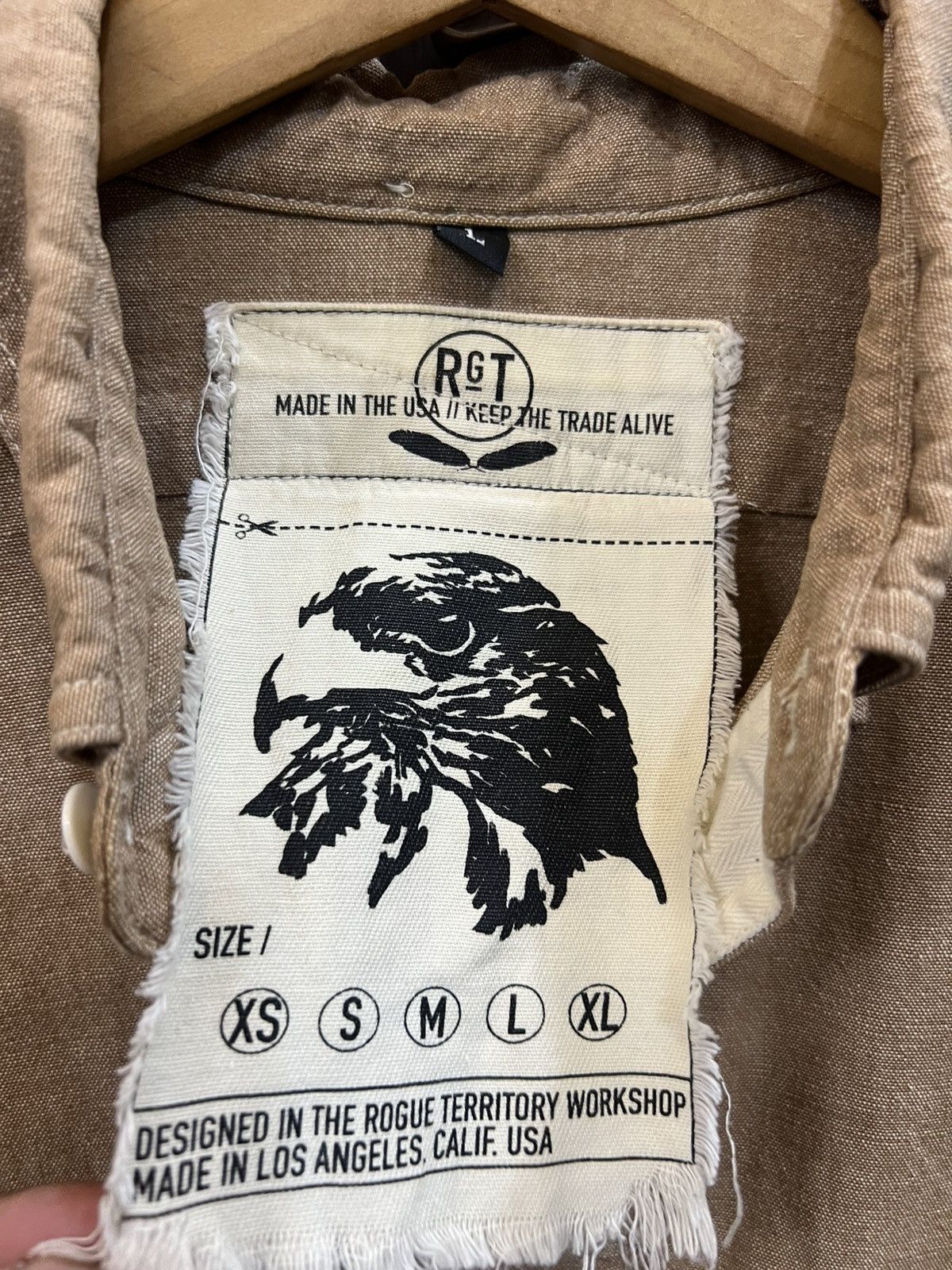 Rogue Territory ROGUE TERRITORY Jumper Shirt Handmade RGT Shirt Size US M / EU 48-50 / 2 - 8 Thumbnail
