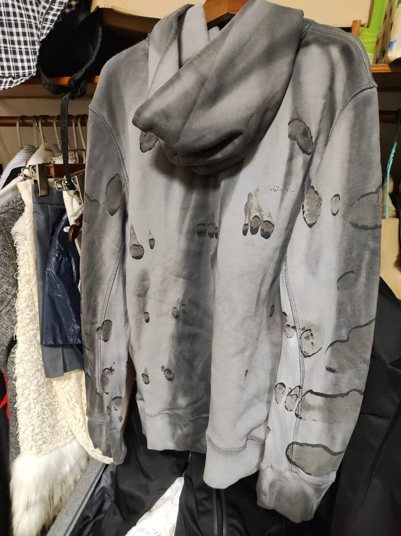 Helmut Lang Helmut Lang Dirty wash charcoal burning printing thick gram Size US M / EU 48-50 / 2 - 3 Thumbnail