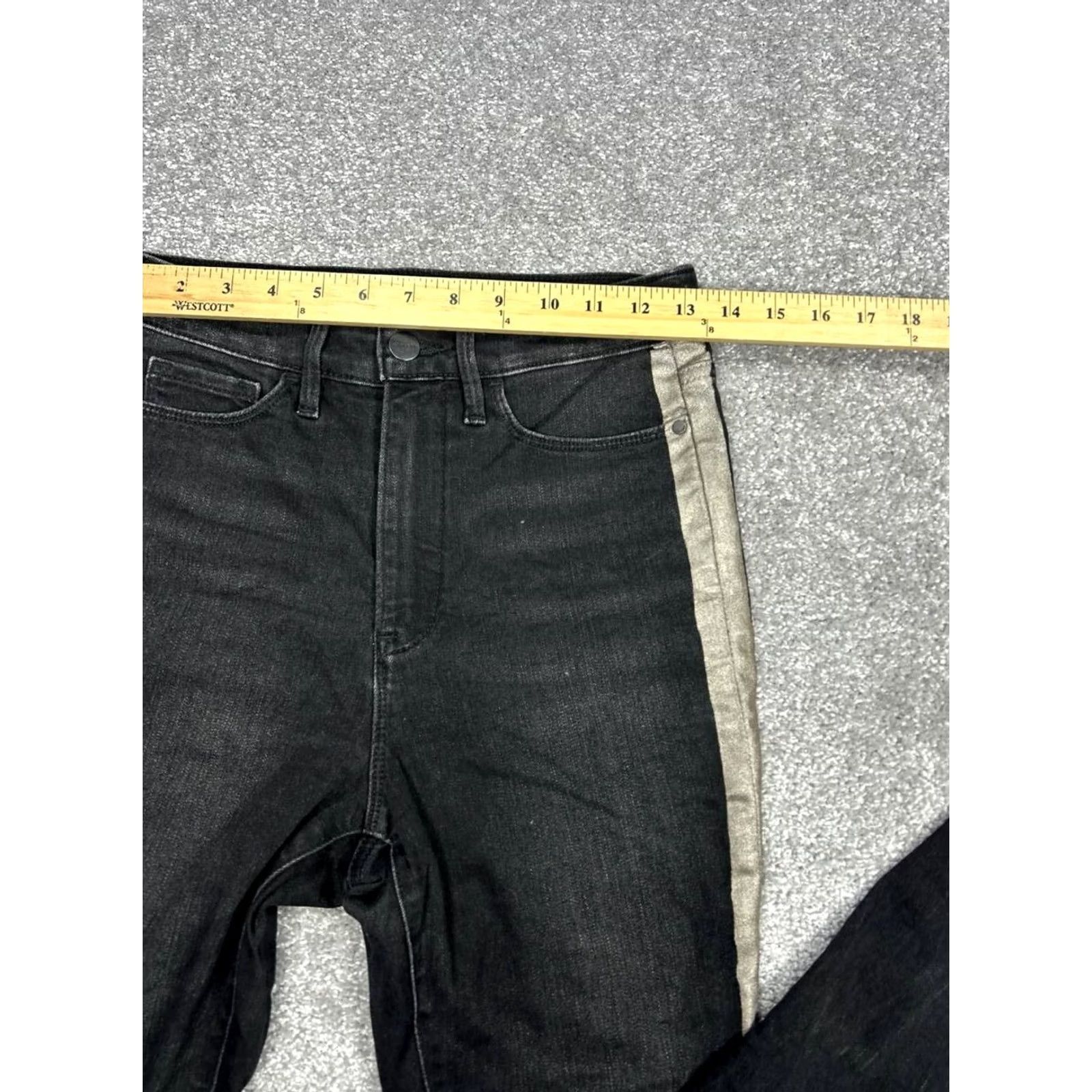 Athleta Athleta Sculptek Jeans Womens 4 Black Denim High Rise Skinny Leg 32x29 Jeans Women Black 4 Athleta Sculptek Skinny High Rise Denim Jeans Size 27" / US 4 / IT 40 - 5 Thumbnail