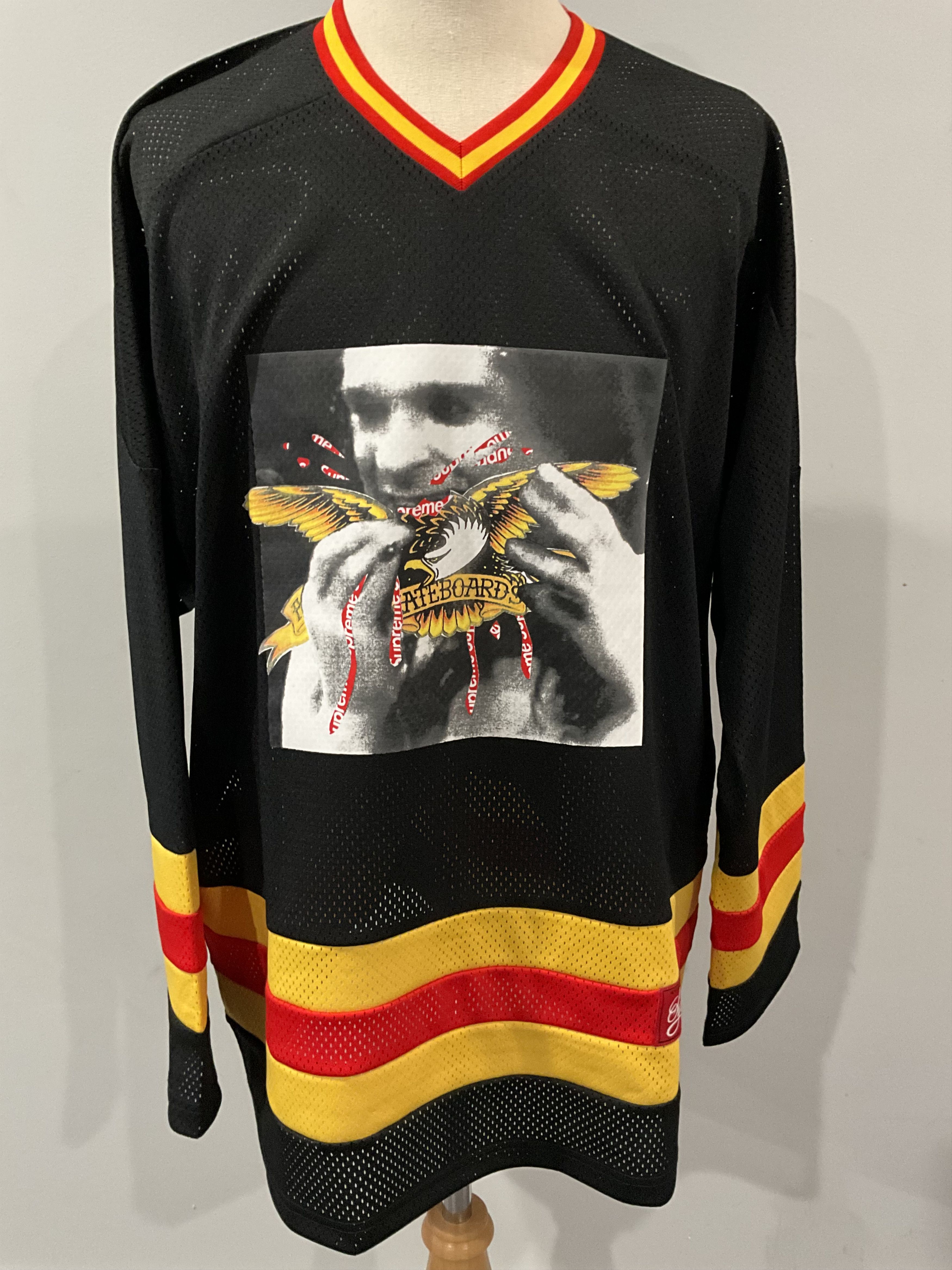 Supreme Supreme X Anti Hero Football Jersey | Grailed